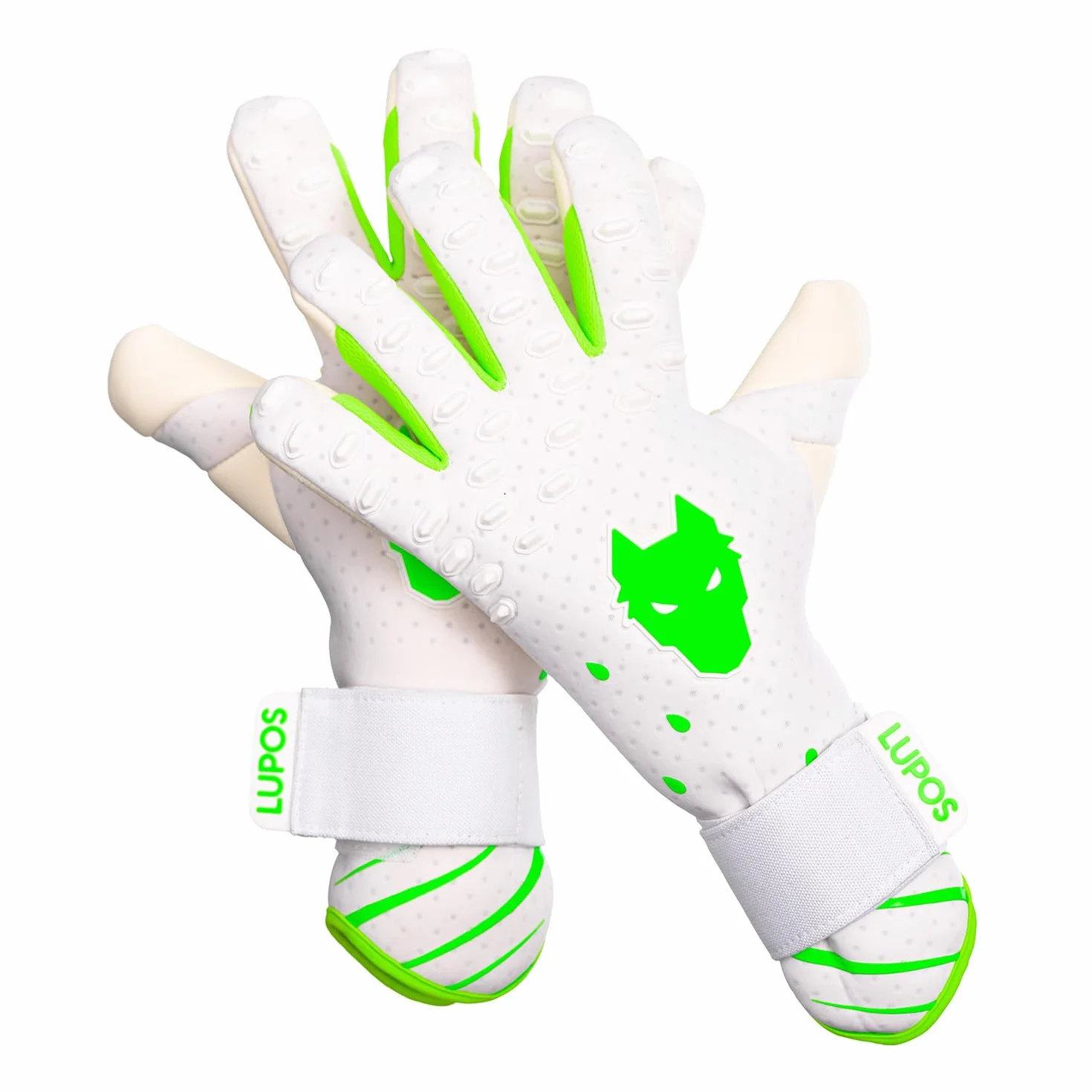 Lupos PHANTOM Guanti da portiere adulti bambini taglio hybrid 4 3 mm Contact Latex Palm Airprene