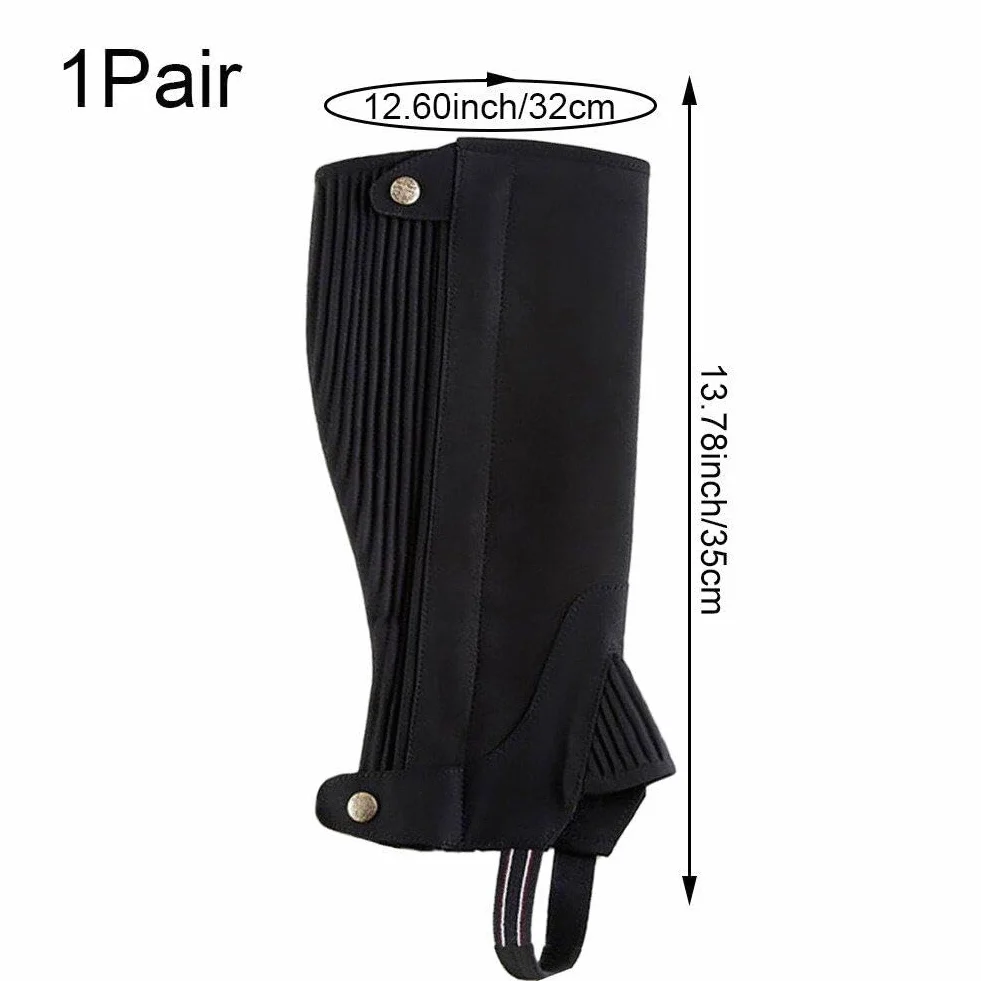 Ghette per Equitazione per Bambini - Protezione Gambe Comoda Resistente Ragazzi Ragazze