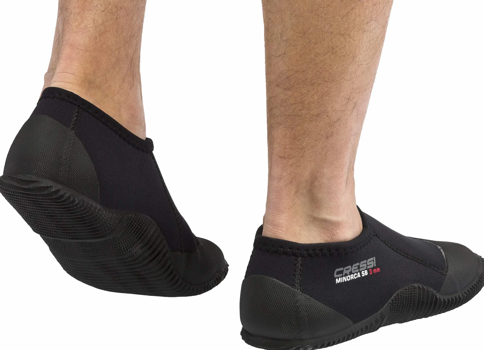 CRESSI Minorca Shorty Boots 3mm - Calzari Bassi In Neoprene Bifoderato 3mm per Immersioni e Attivita' Acquatiche, Unisex Adulto