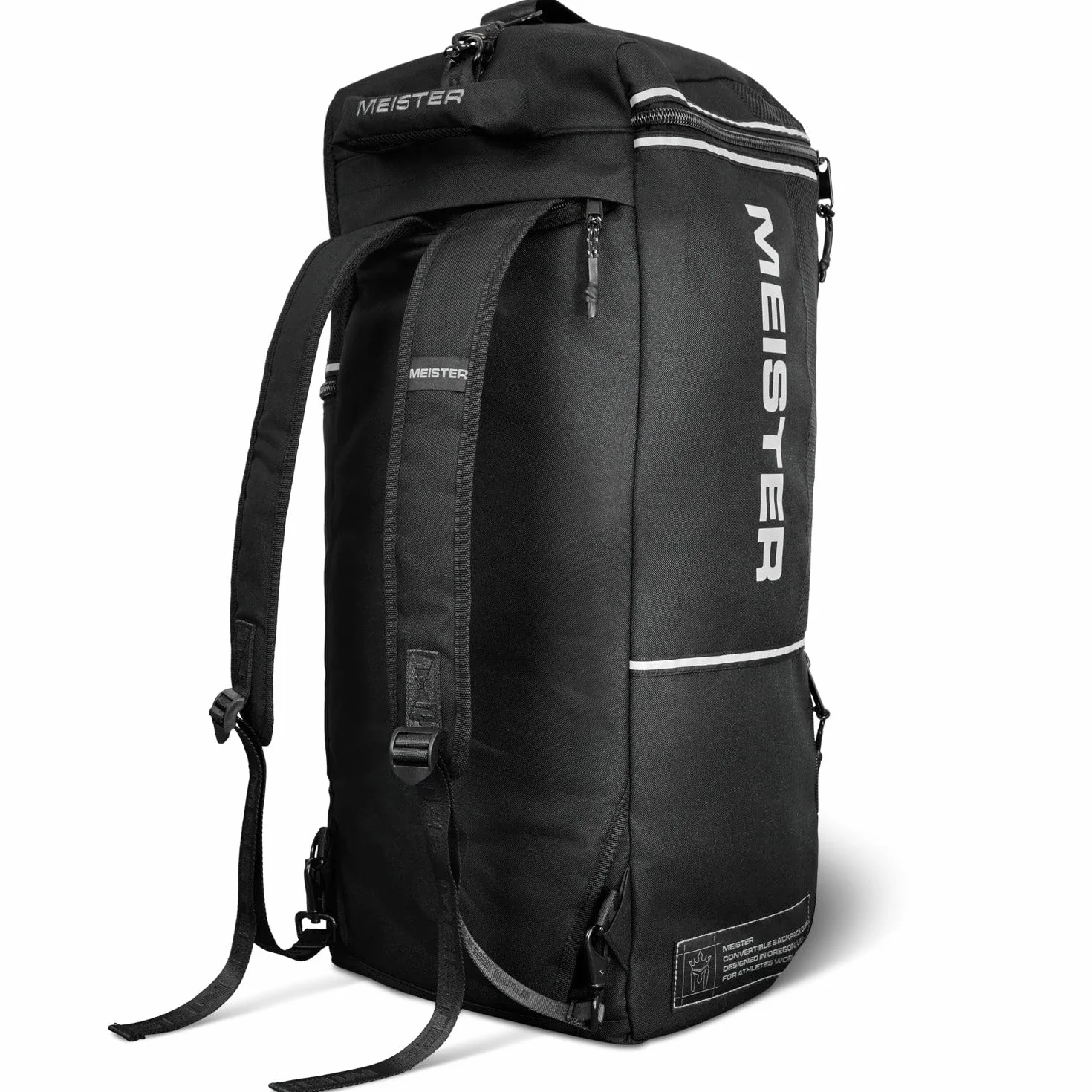 Meister ventilato Convertible Duffel Zaino Palestra Borsa Bagaglio a Mano