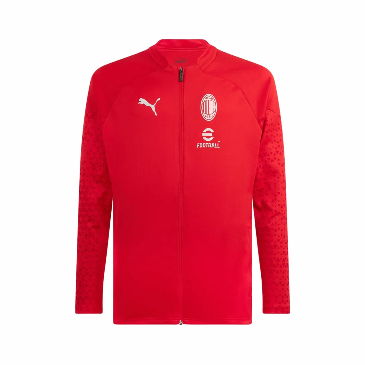 A.C. Milan - Giacca Training,Rosso, Adulto, Unisex