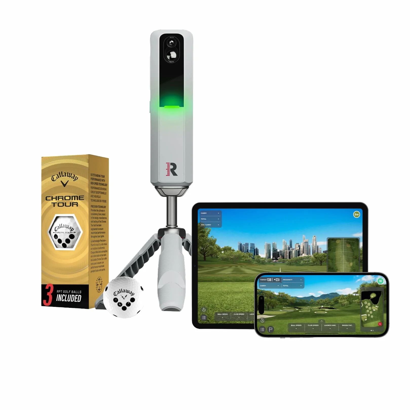 Rapsodo MLM2PRO Mobile Launch Monitor + Simulatore Golf