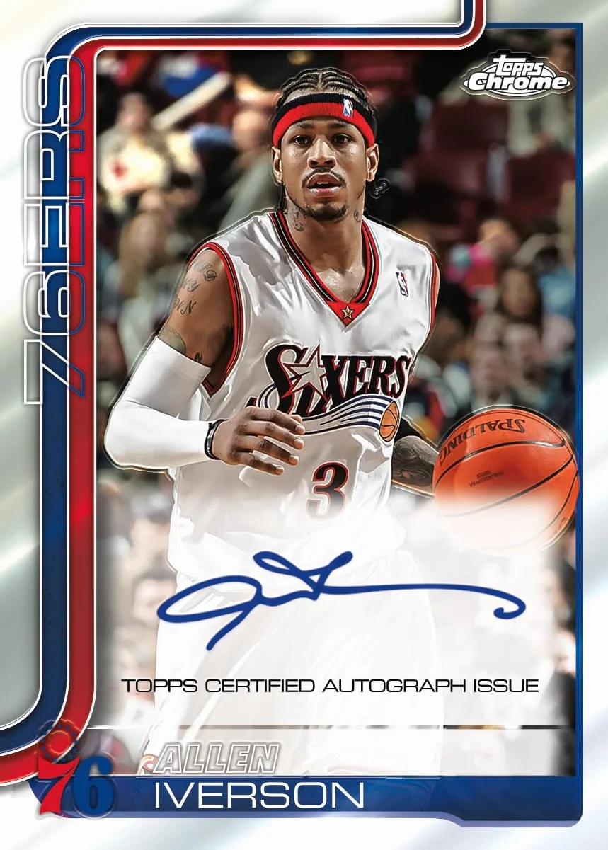 Topps Chrome 2025-26 Pallacanestro Value Box 7 confezioni