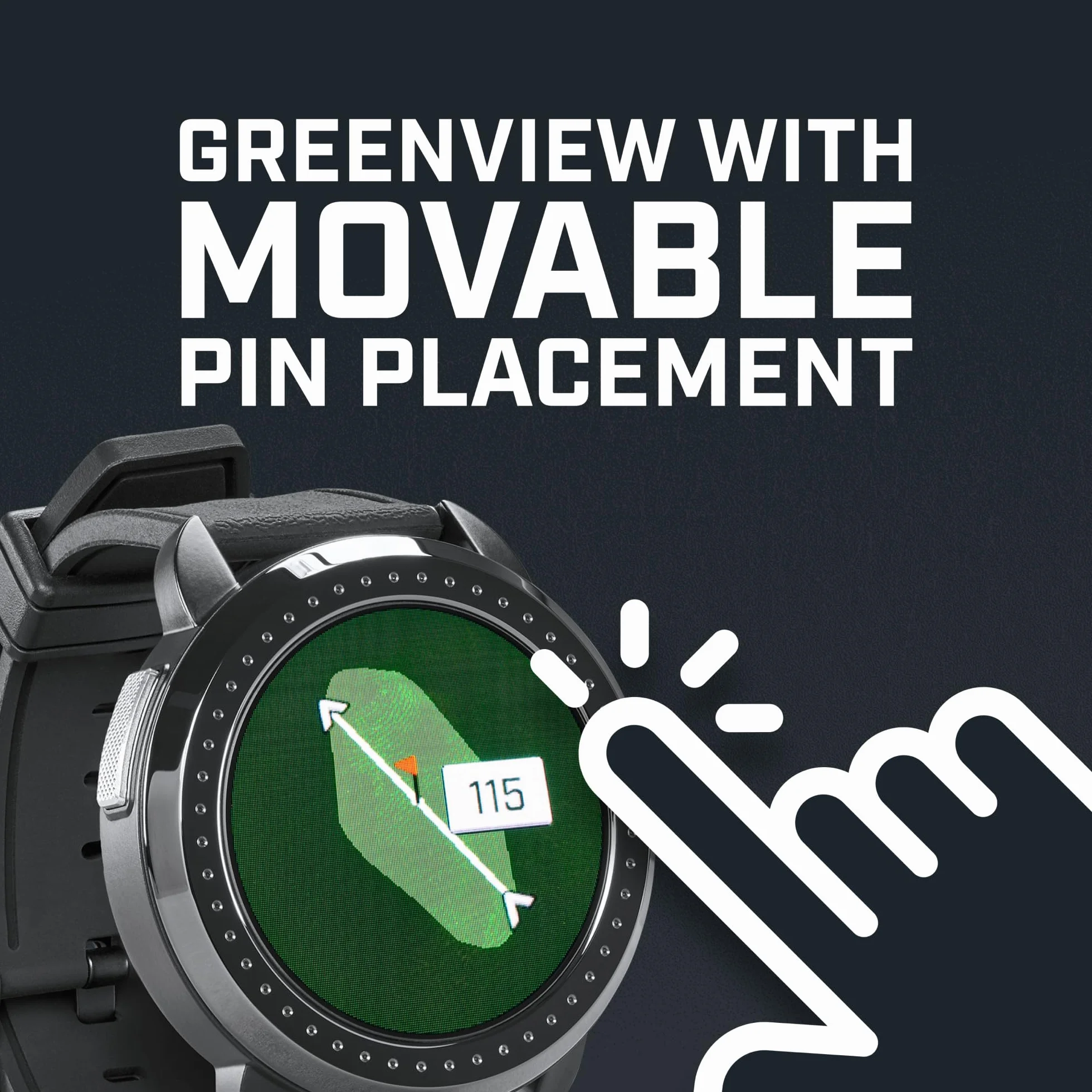 Bushnell ION Elite GPS Orologio Golf unisex Full Colour Greenview