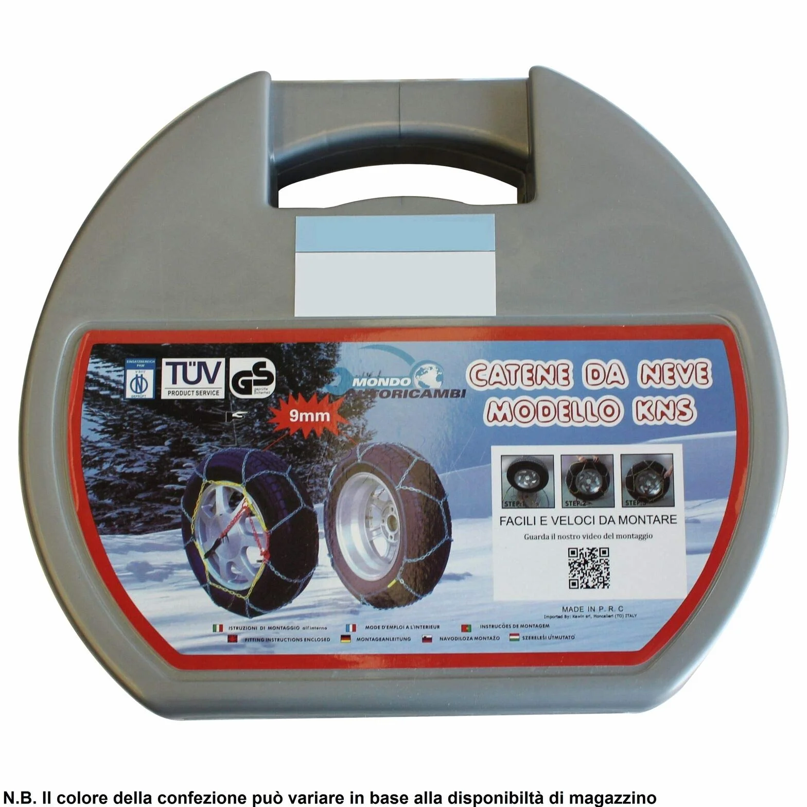 Catene da neve OMOLOGATE 245/45-19 9mm R19