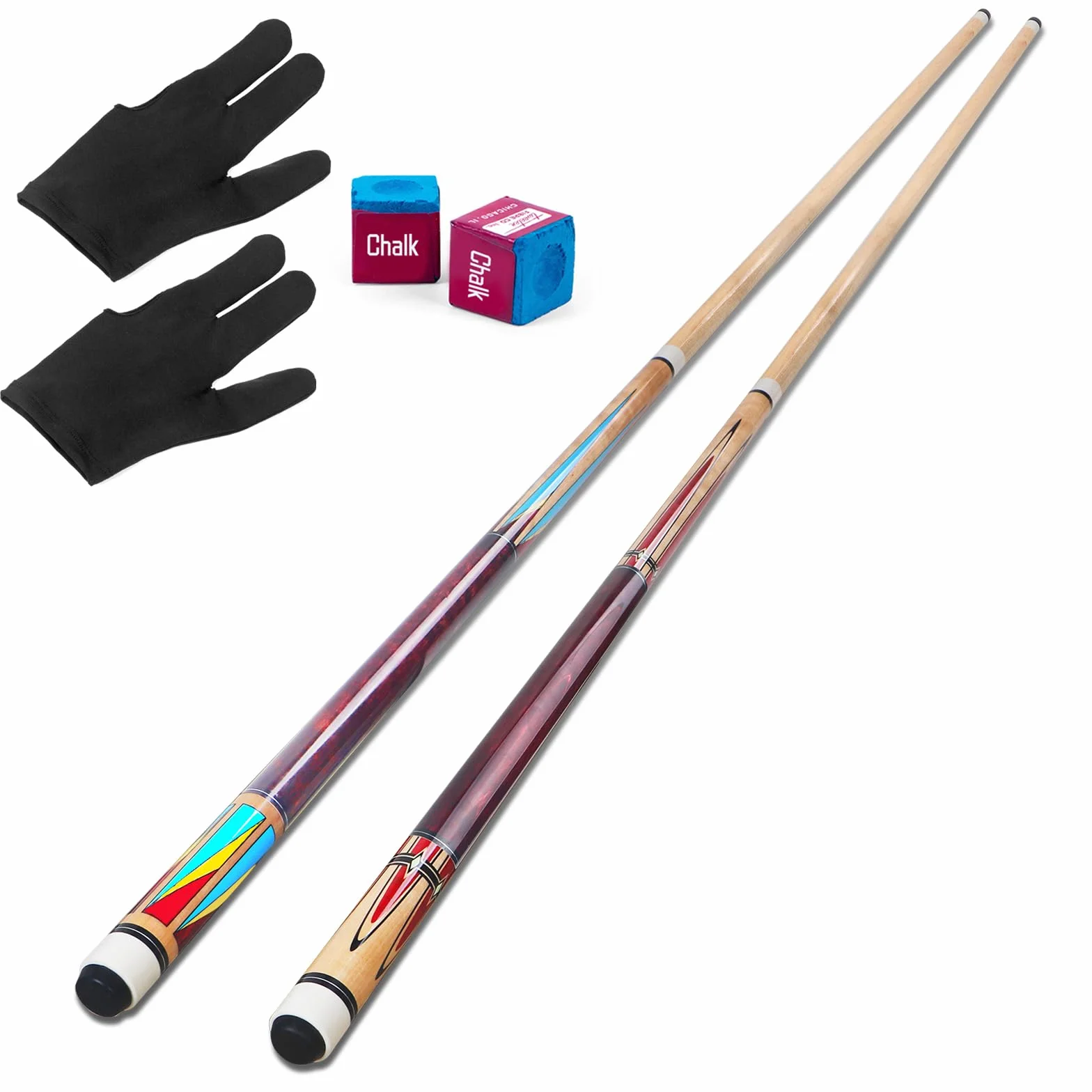 Stecca da Biliardo in Legno di Acero 58" Set 18-21 Once 510-595g