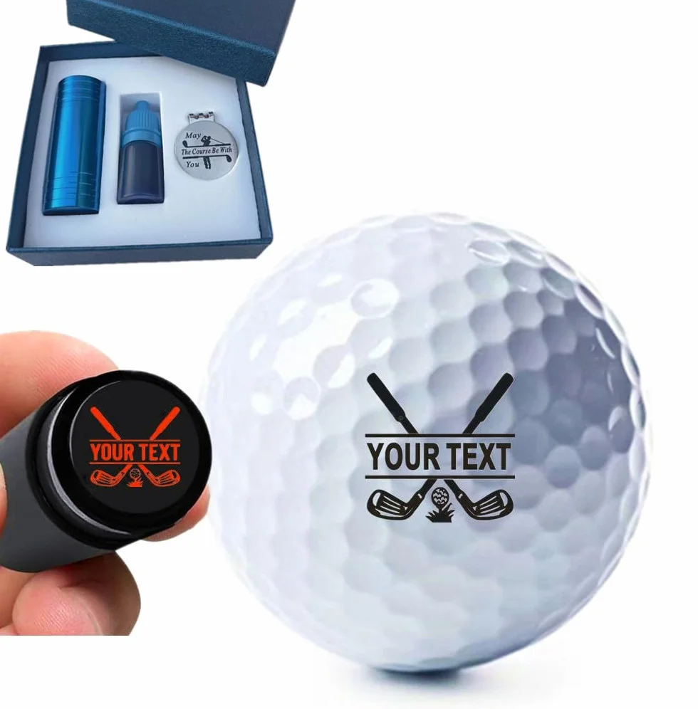 Timbro Personalizzato per Pallina da Golf, Regali per Golfisti