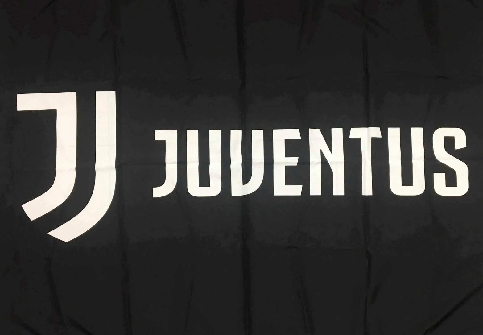 Bandiera Juventus Oficjalna Duża Czarna BGJJ01NE