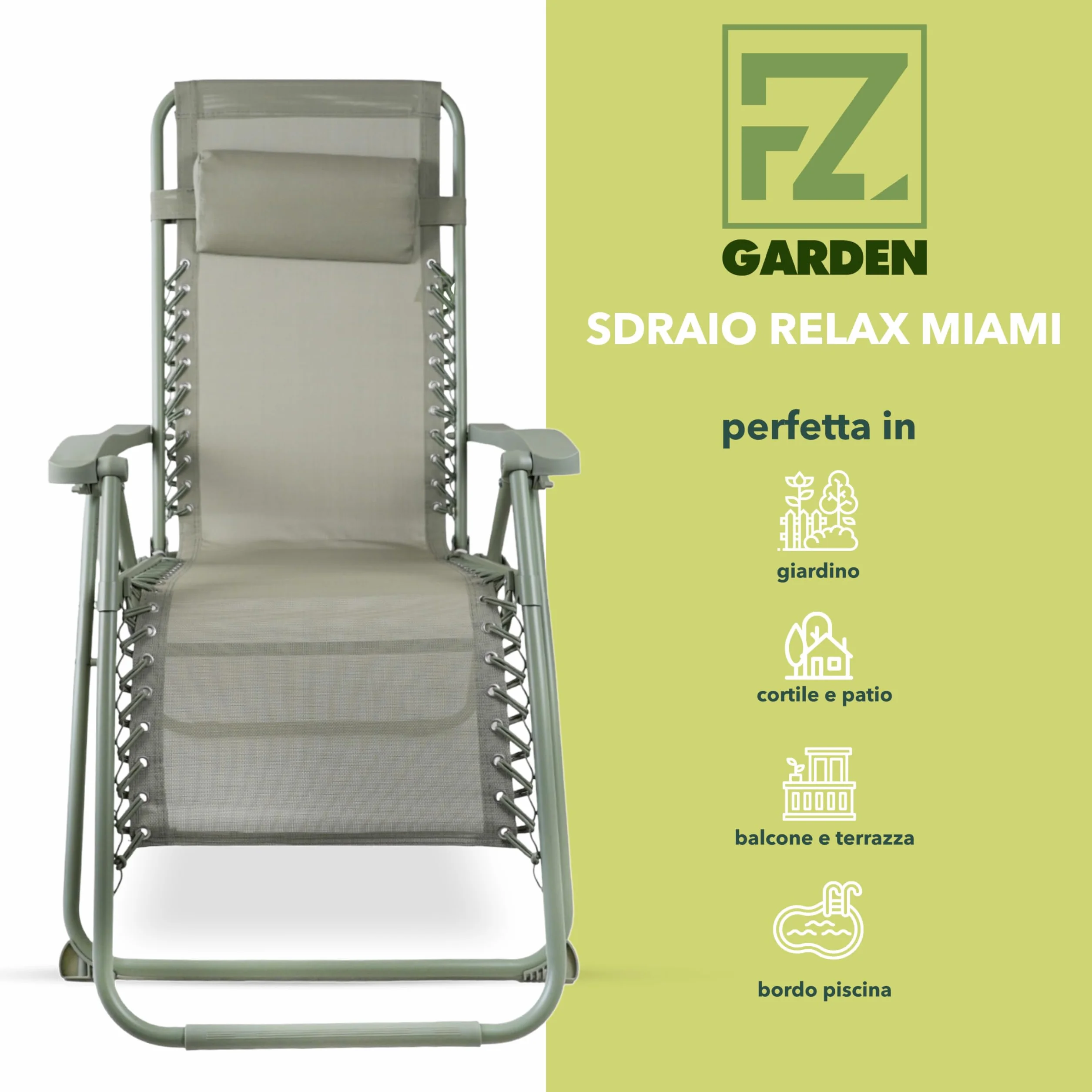 FZ SDRAIO RELAX MIAMI (verde)