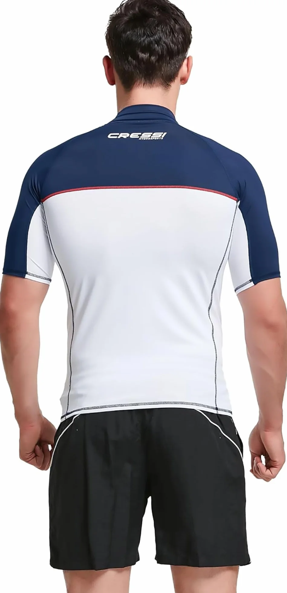 Cressi Shield Man Rash Guard Short/SL - Rash Guard Manica Corta Protettiva per SUP e Sport Acquatici