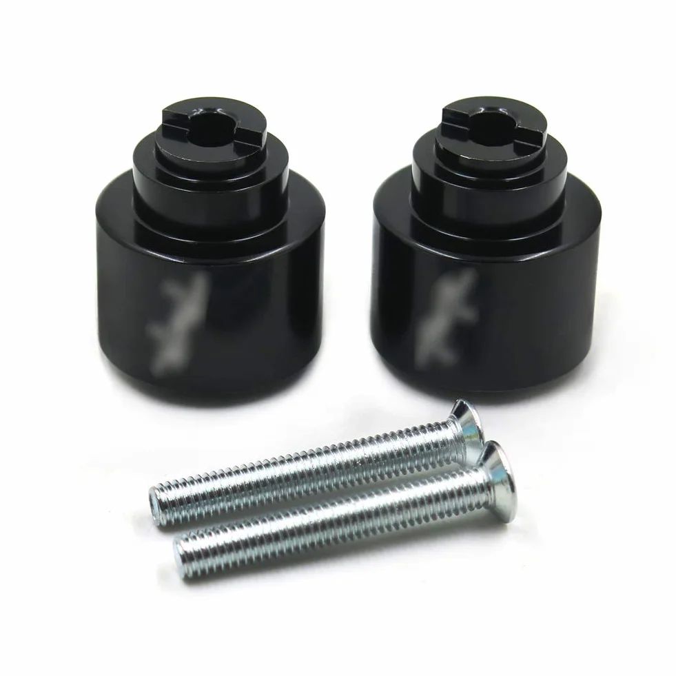 estremità Manubrio di Ricambio Compatibili con Honda CBR 250 600 900 929 954RR 1100 RR CBR1100Xx Rc51 Nero