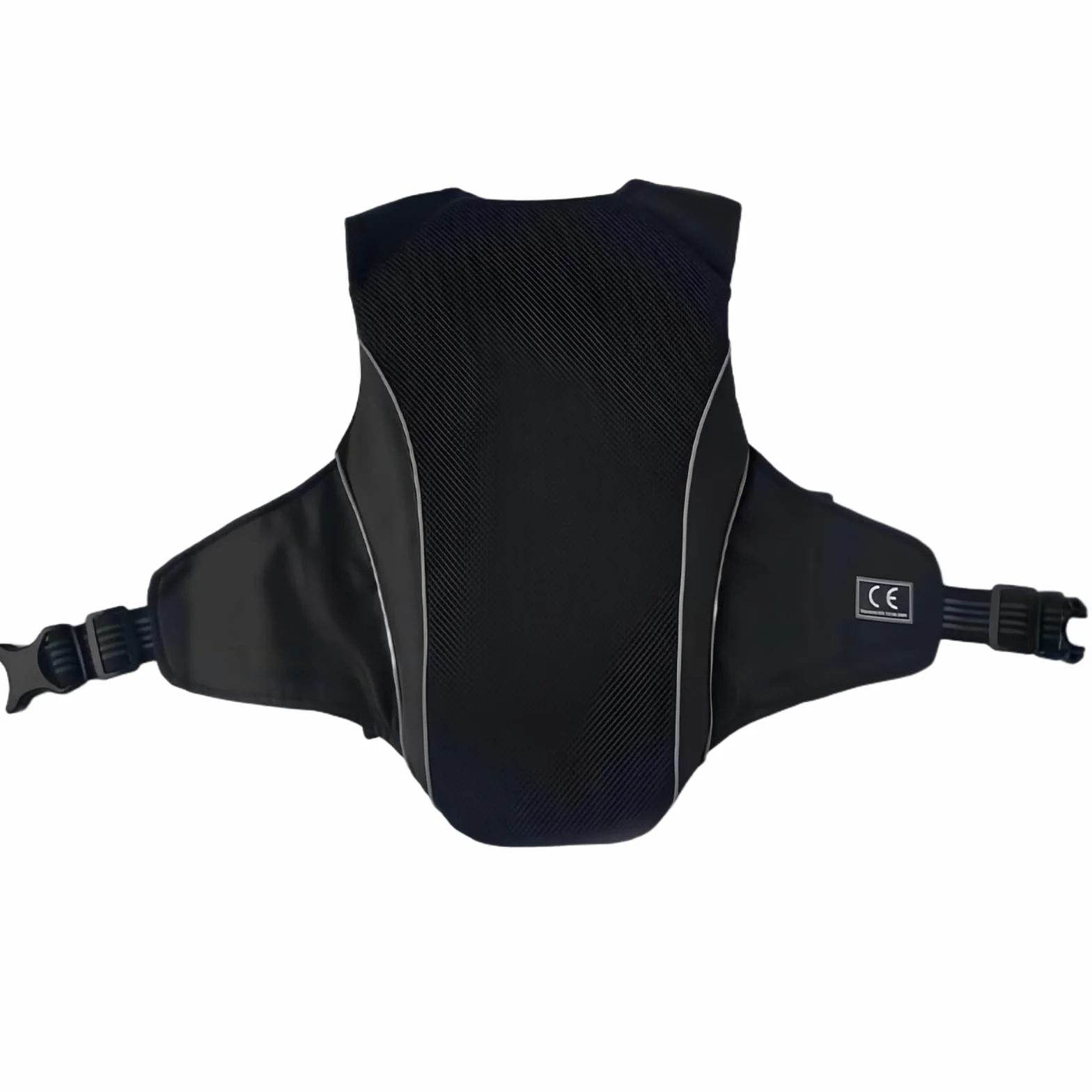 Giubbotto di protezione professionale da equitazione per donne e uomini, nero morbido gilet di sicurezza imbottito Equestrian, protezione del corpo