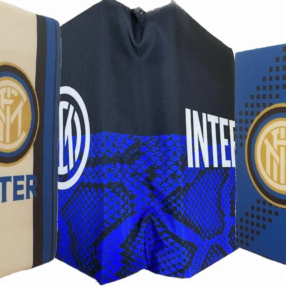 Cuscino Da Stadio Calcio Inter 25x16x7 Cm FC Internazionale