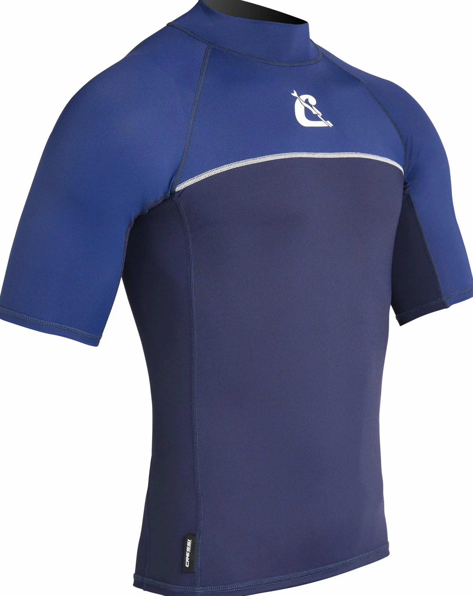 Cressi Shield Man Rash Guard Short/SL - Rash Guard Manica Corta Protettiva per SUP e Sport Acquatici
