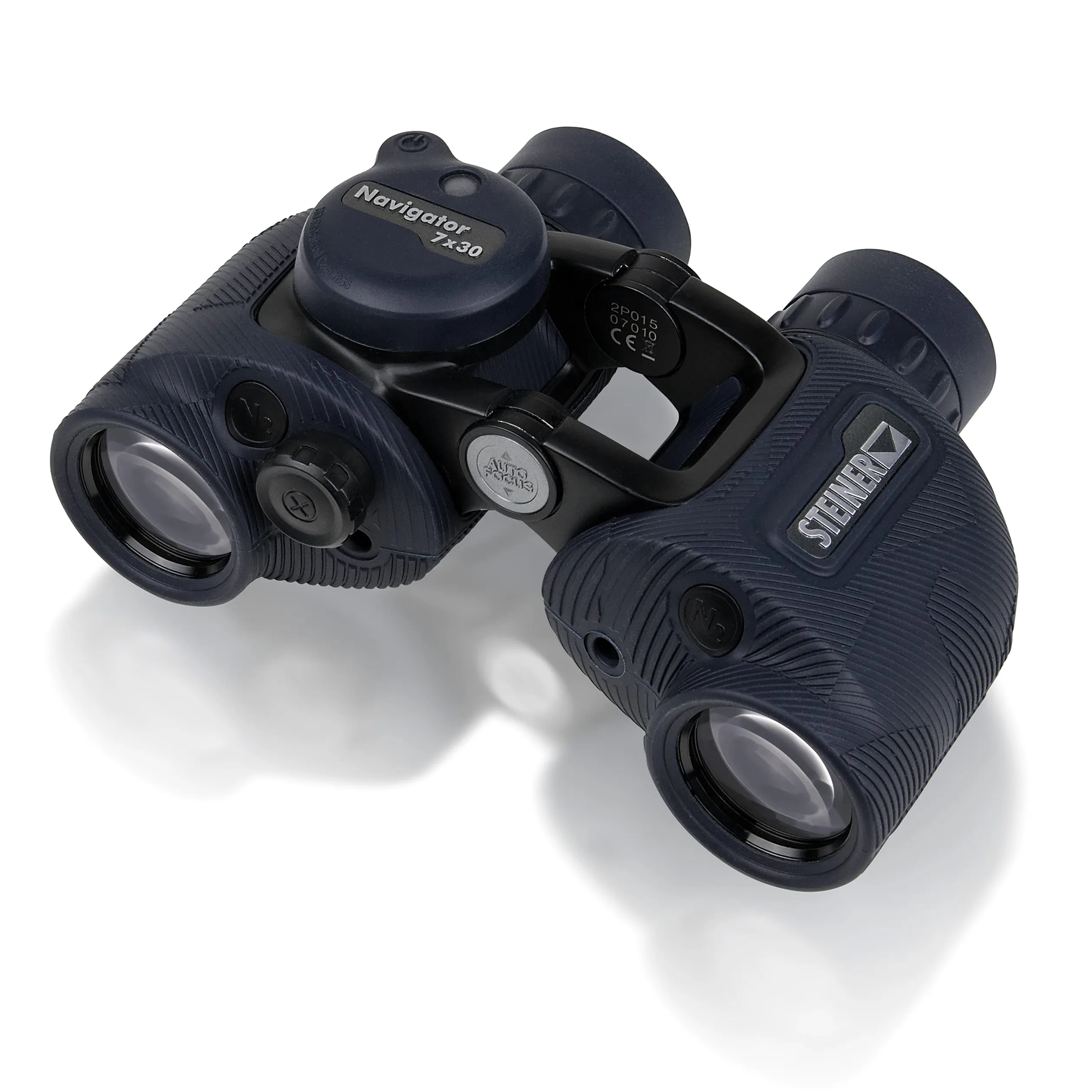 STEINER Binocolo marino Navigator 7x30c - Bussola stabilizzata HD, ottica di qualità tedesca, ponte aperto, impermeabile 5 m, compatto, per viaggi spontanei in barca a vela o quando si scende a terra