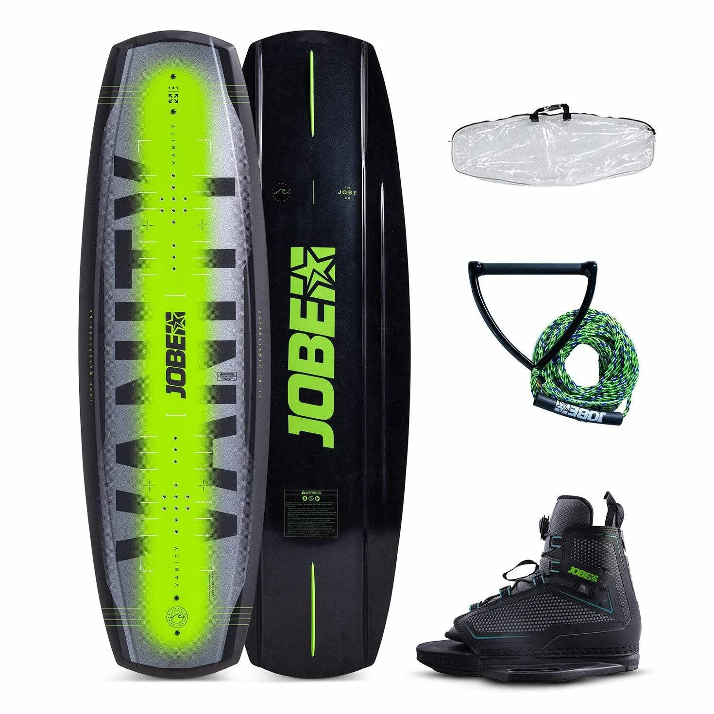 Jobe Vanity & Maze Wakeboard 141 Plus Scarpe e Paloniere Package
