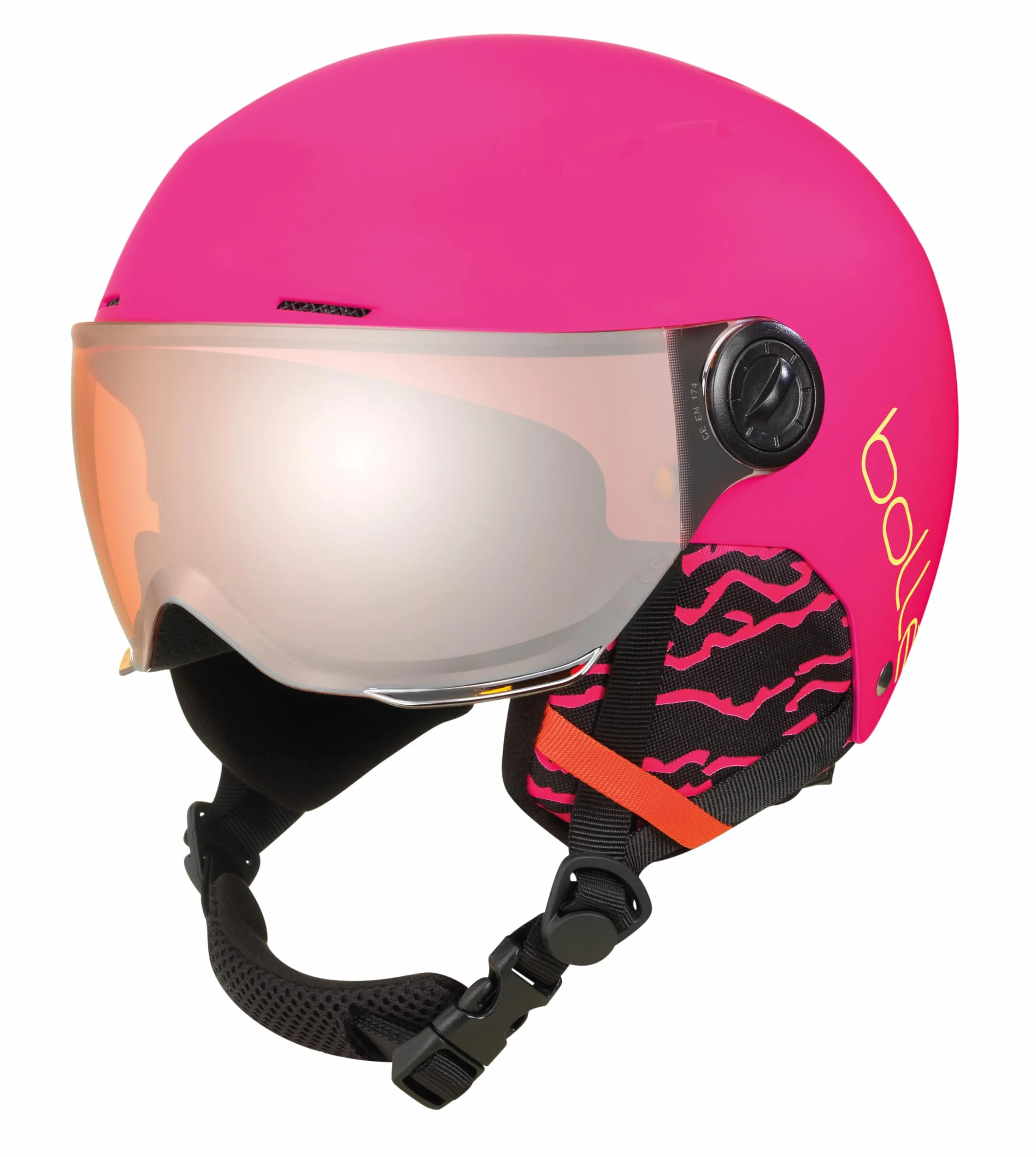 bollé - QUIZ VISOR Casco da sci, M, unisex per bambini