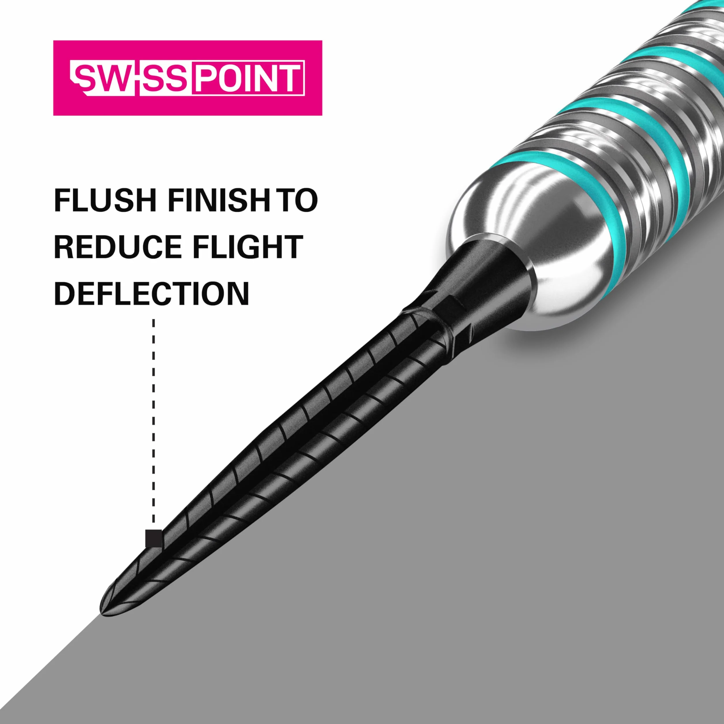 Target Darts Swiss Point Storm Dart Points Quarzo Set di 3 Punte 26MM 30MM 35MM Oro Argento Nero Accessori per Freccette Professionali