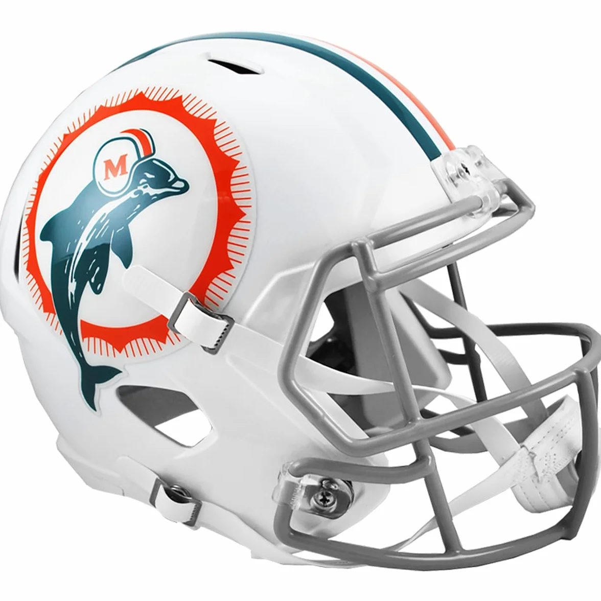 Riddell Speed Replica - Casco da calcio NFL Miami Dolphins