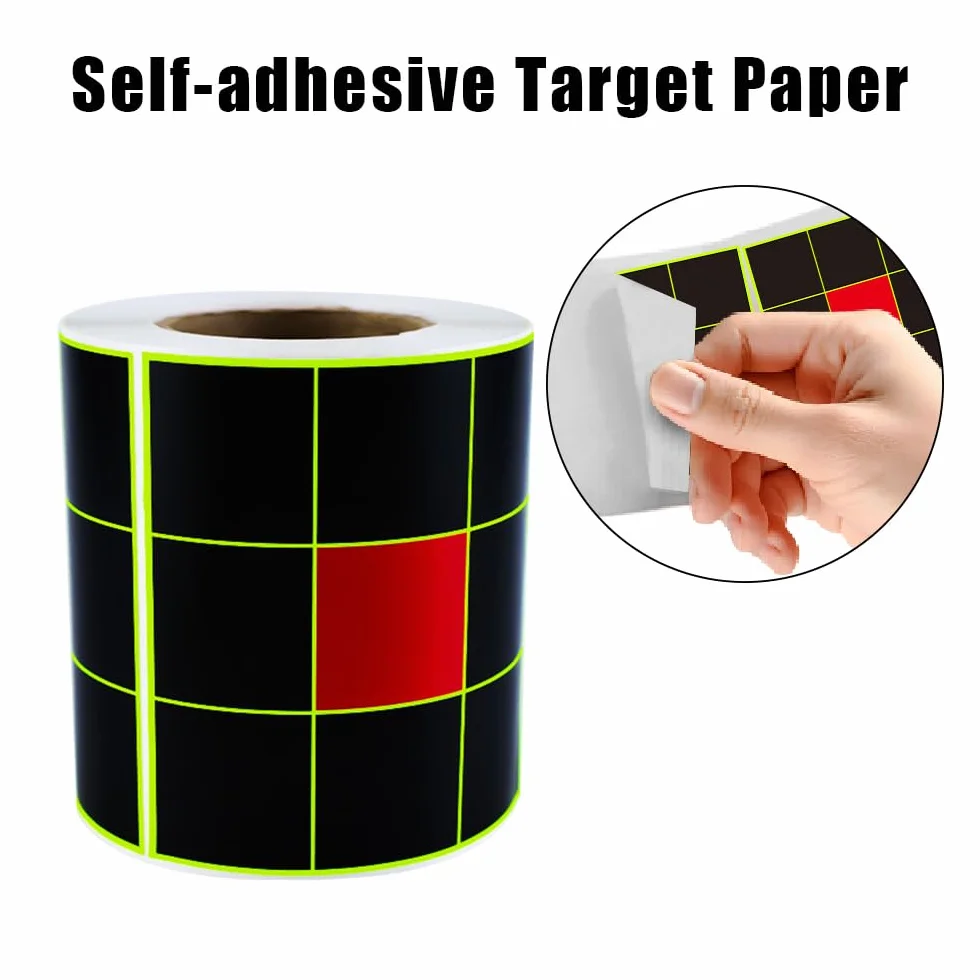 Bersagli Autoadesivi Splatter 200 Pezzi 7.6 cm, Adesivi per Tiro, Fucili, Pistola, Interni ed Esterni