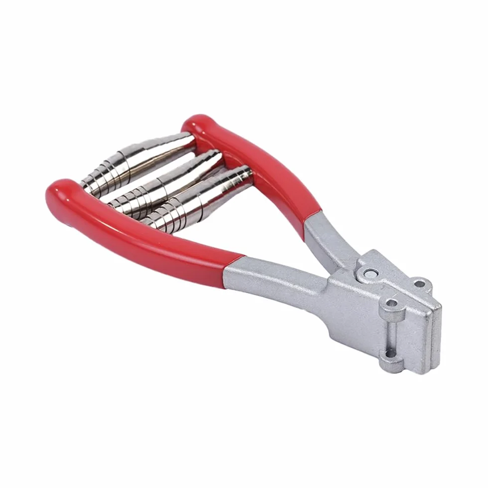 Abrazadera de encordado de raquetas de tenis con cabezal ancho, 3 resortes