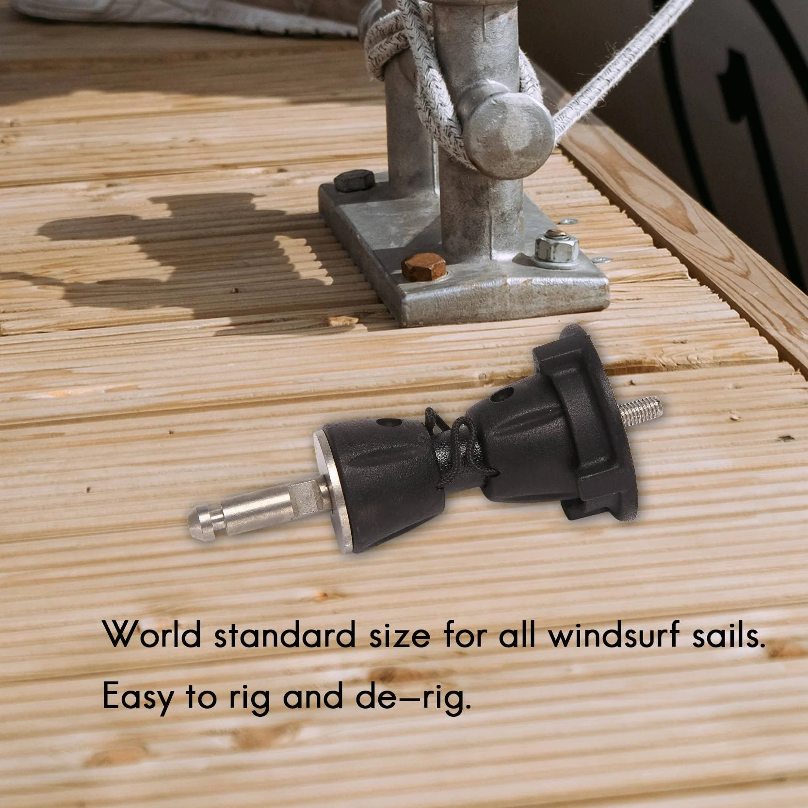 Base Vela per Windsurf Regolabile 360° Resistente Stand Up Accessorio Tavola