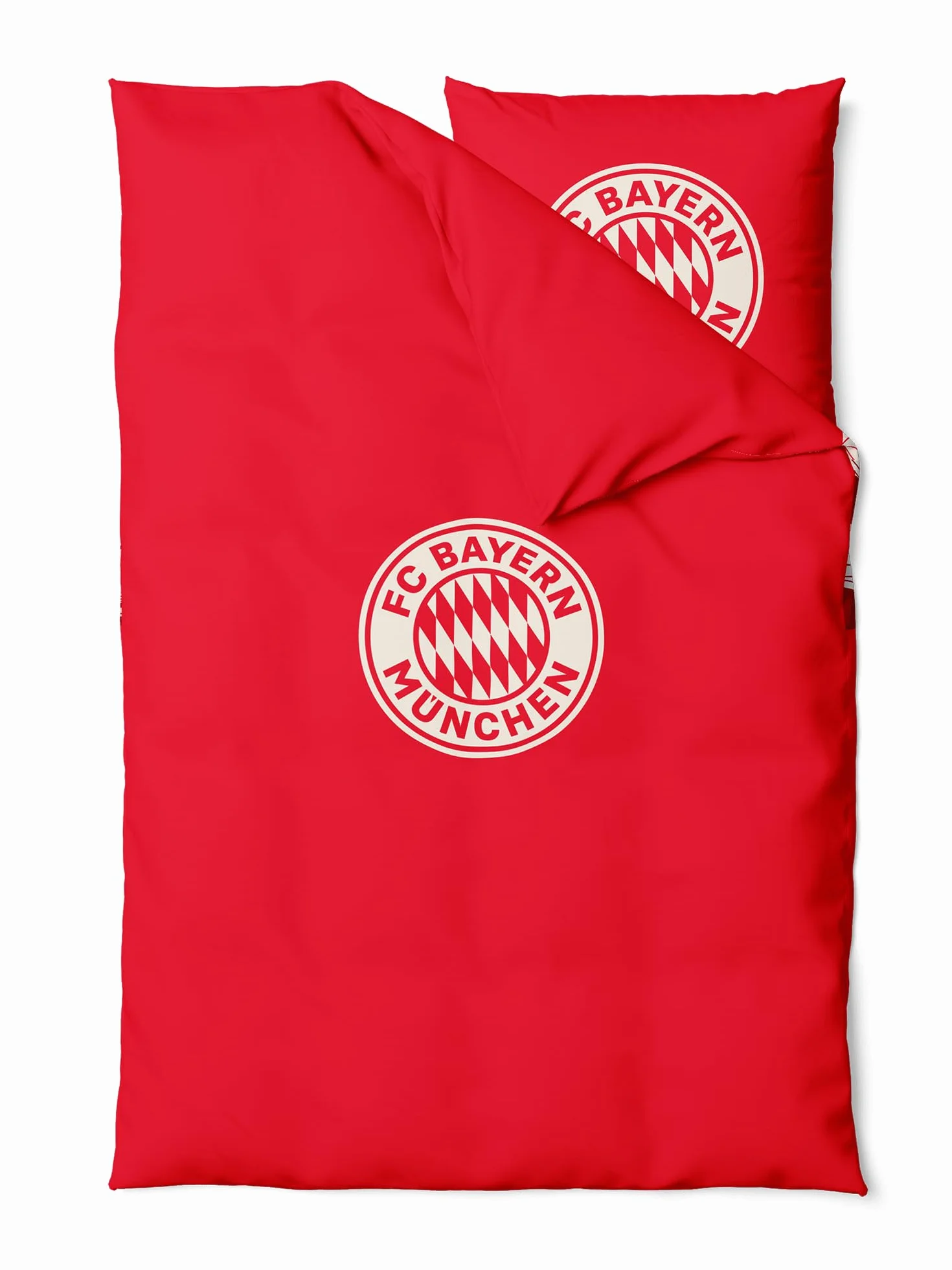 FC Bayern München Biancheria da Letto Rosso Cotone Autumn Collection