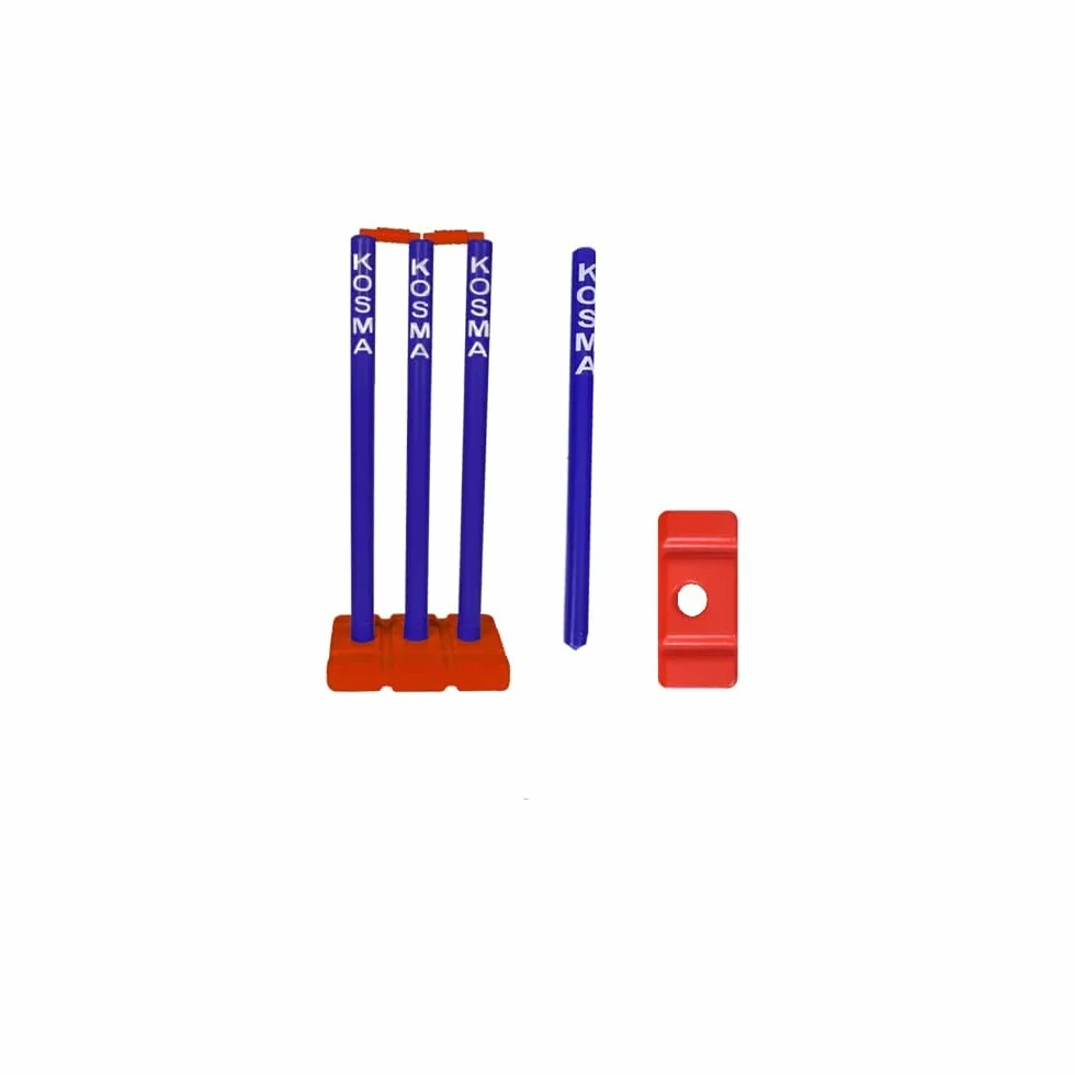 Kwik Set da Cricket n. 2 (66 cm) con Mazza, Palle, Wicket, Paletto Bersaglio e Borsa