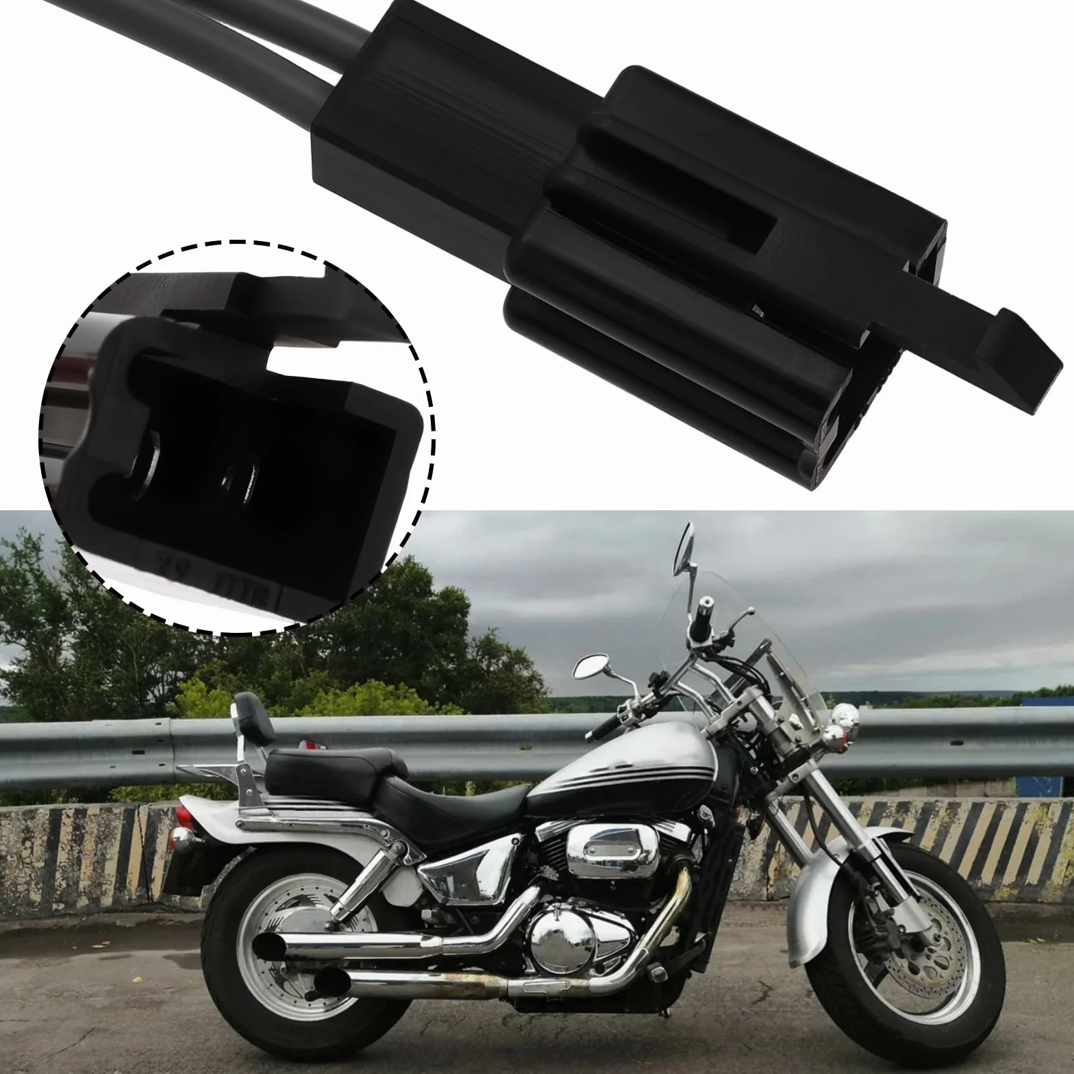 Interruttore Ventola Raffreddamento Radiatore Moto Compatibile Suzuki VZ 800 1997-2003 17680-45D00 17680-48E00