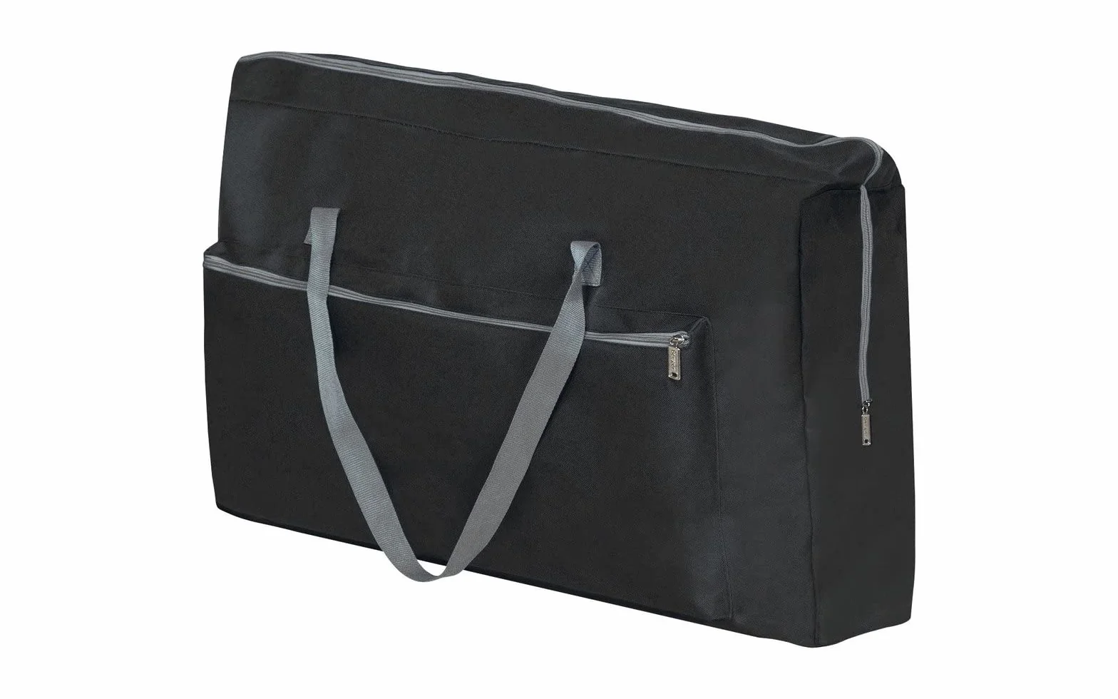 Berger Box cucina da campeggio XL, Nero/Grigio, Telaio in alluminio, 5 scomparti, antivento, con congelatore