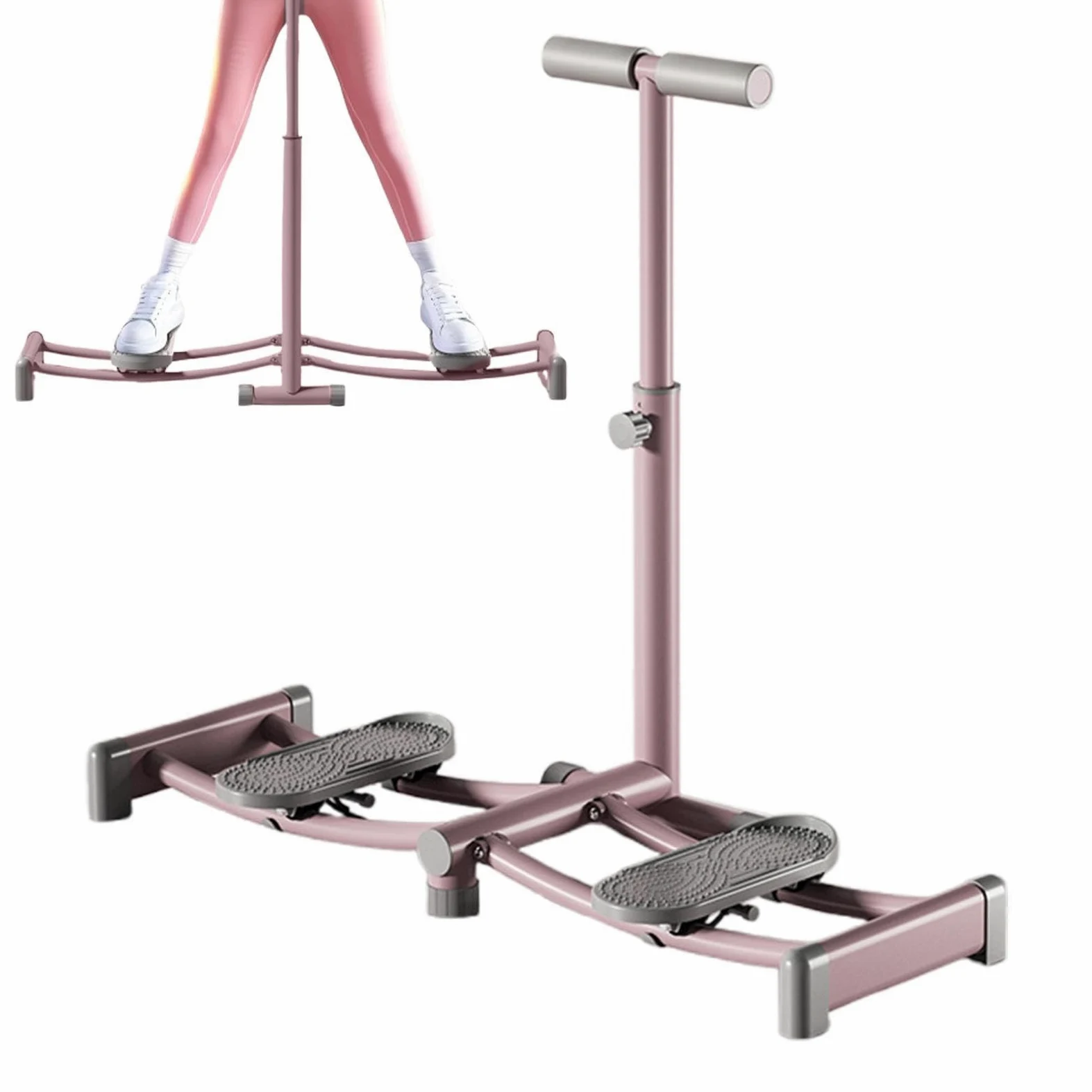 Macchina Per Esercizi Sci Trainer Guida Scorrevole Pieghevole, Corda , | Da Donna Strumento allenamento muscolare fitness palestra trainer soggiorno camera lavoro