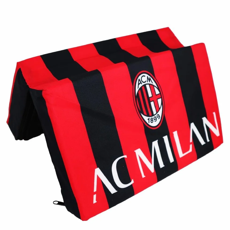 Cuscino Da Stadio AC Milan Gadget Tifosi Rossoneri 25x16x8 Cm