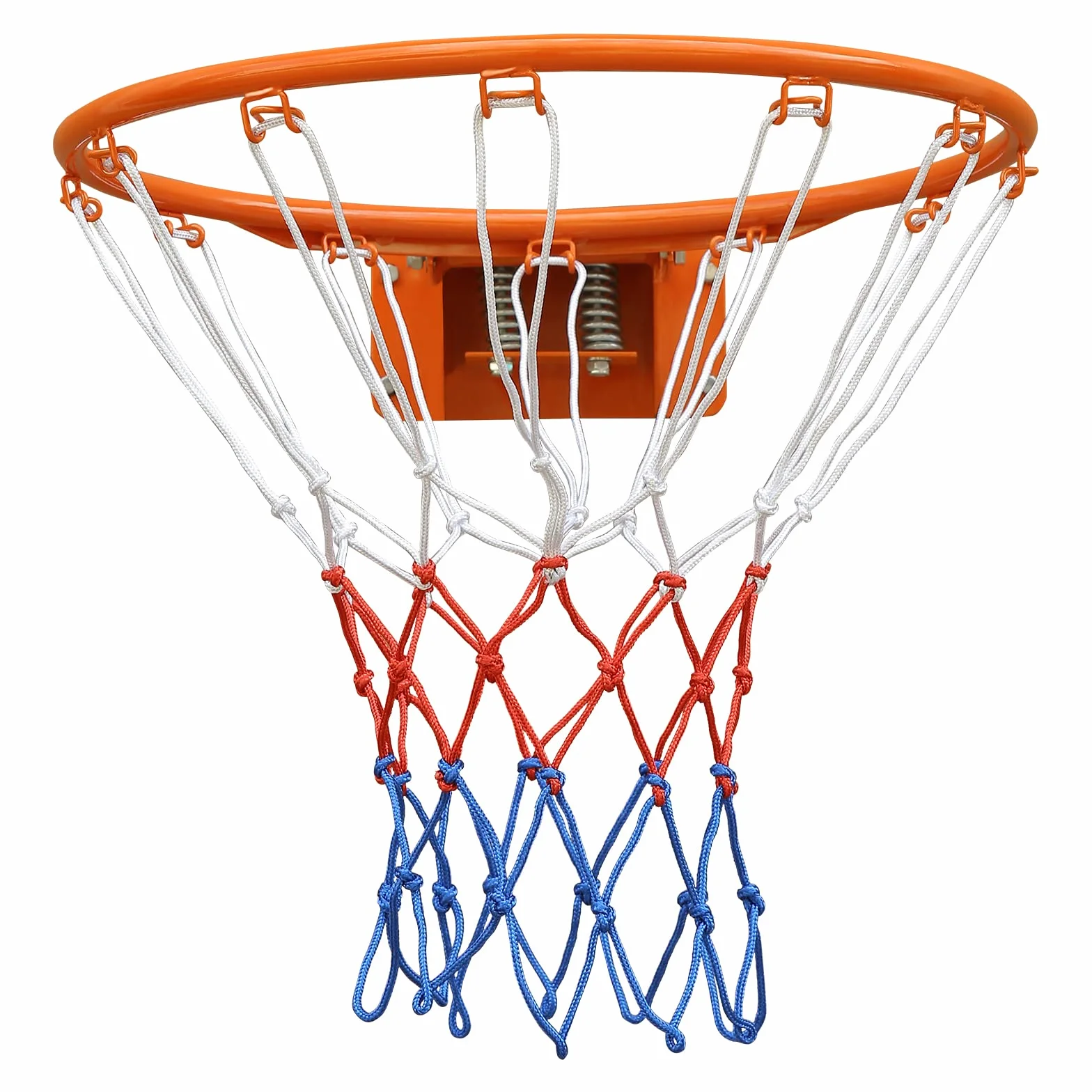 Canestro da basket 45,7 cm arancione lega di acciaio montaggio a parete