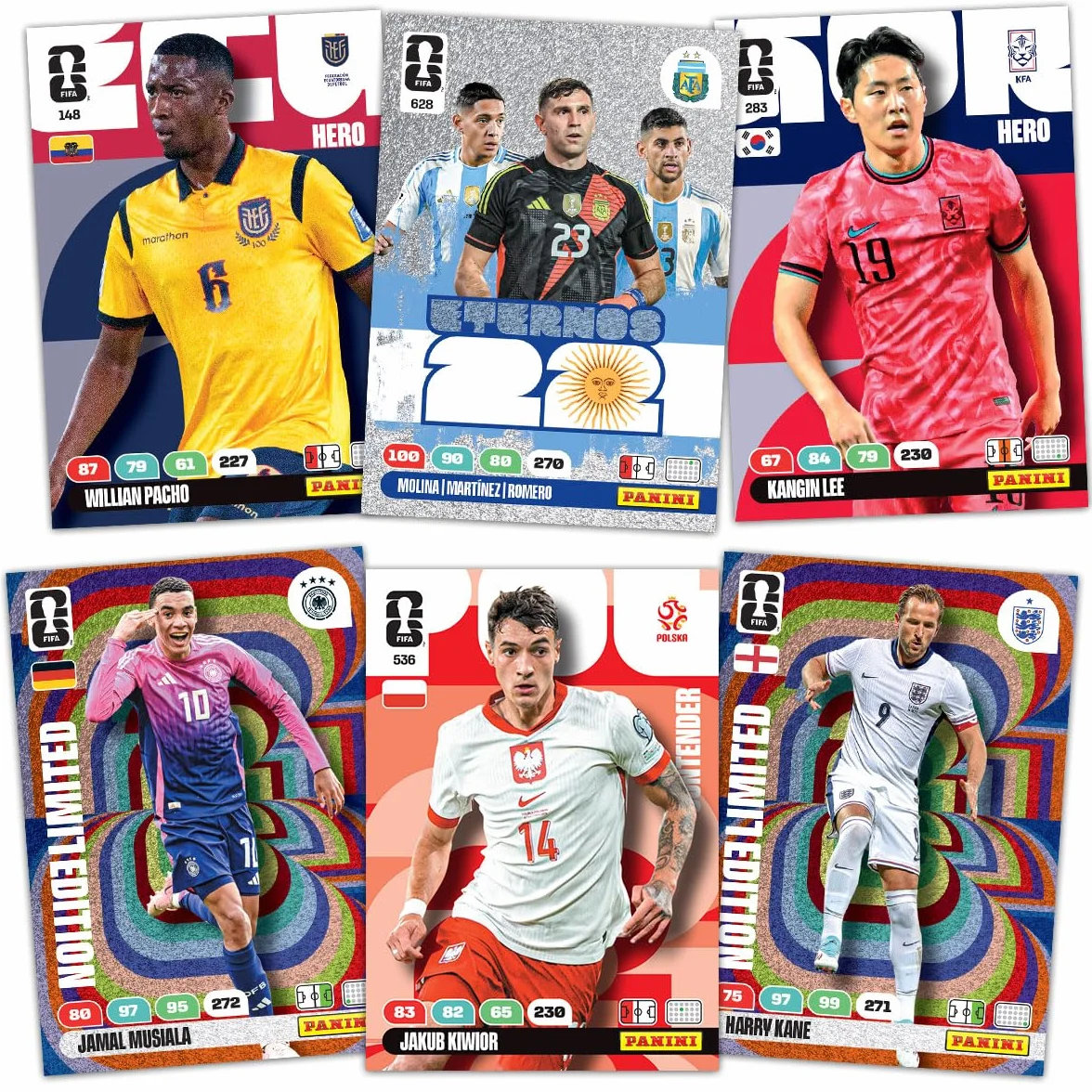 FIFA World Cup 2026 Adrenalyn XL Trading Cards Fatpack Box