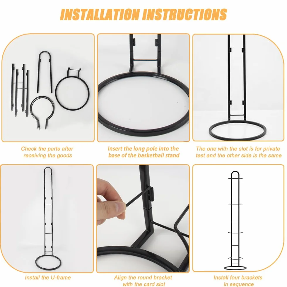 Rastrelliera da Basket Verticale 4 Livelli Porta Palloni Scaffale Stoccaggio Attrezzature Sportive