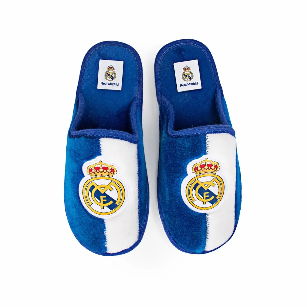 MARPEN Slippers Scarpe da Casa Real Madrid CF Ufficiali Stagione 24/25 Uomo Donna Leggere Invernali