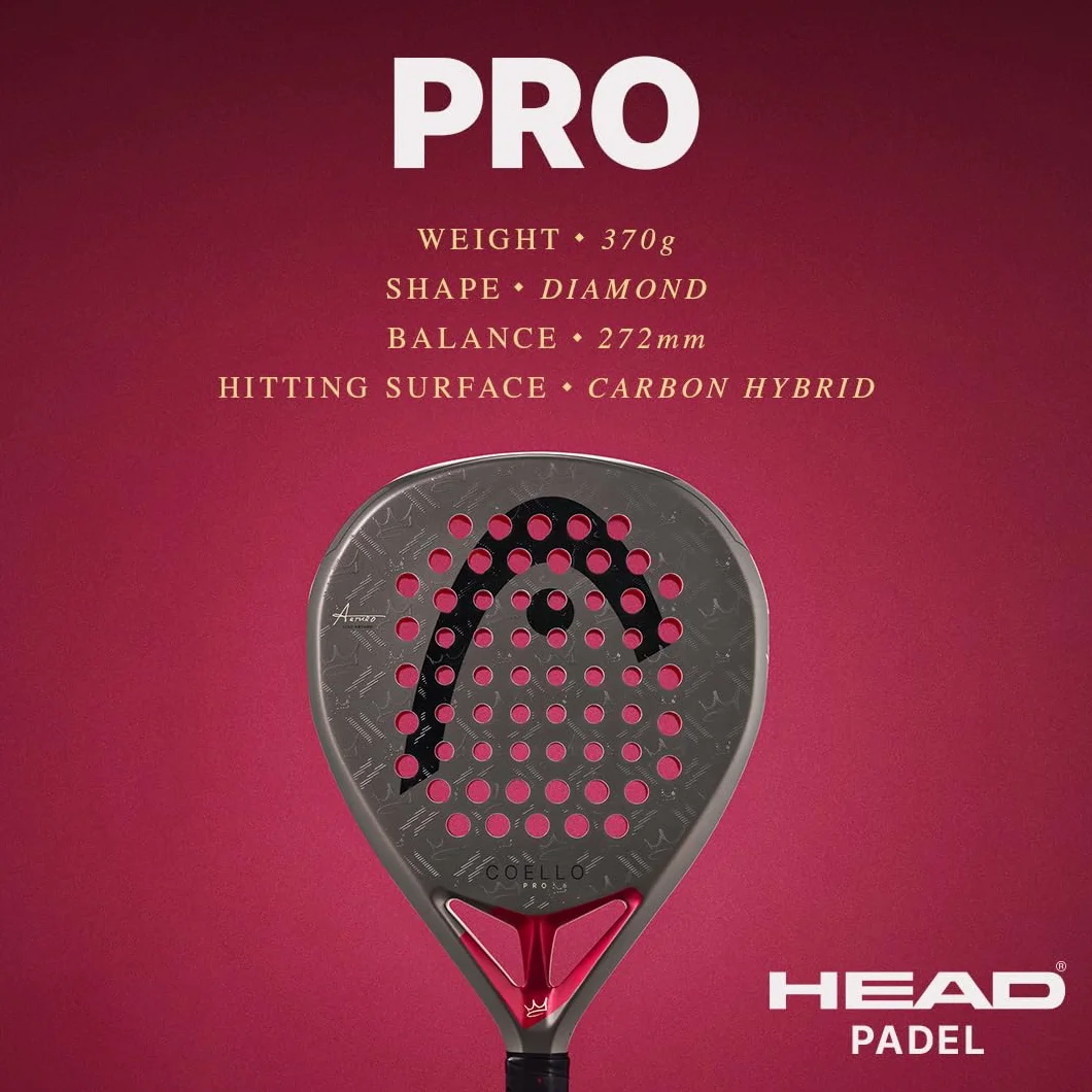 HEAD Coello 2026 Racchette da padel Pro Motion Team