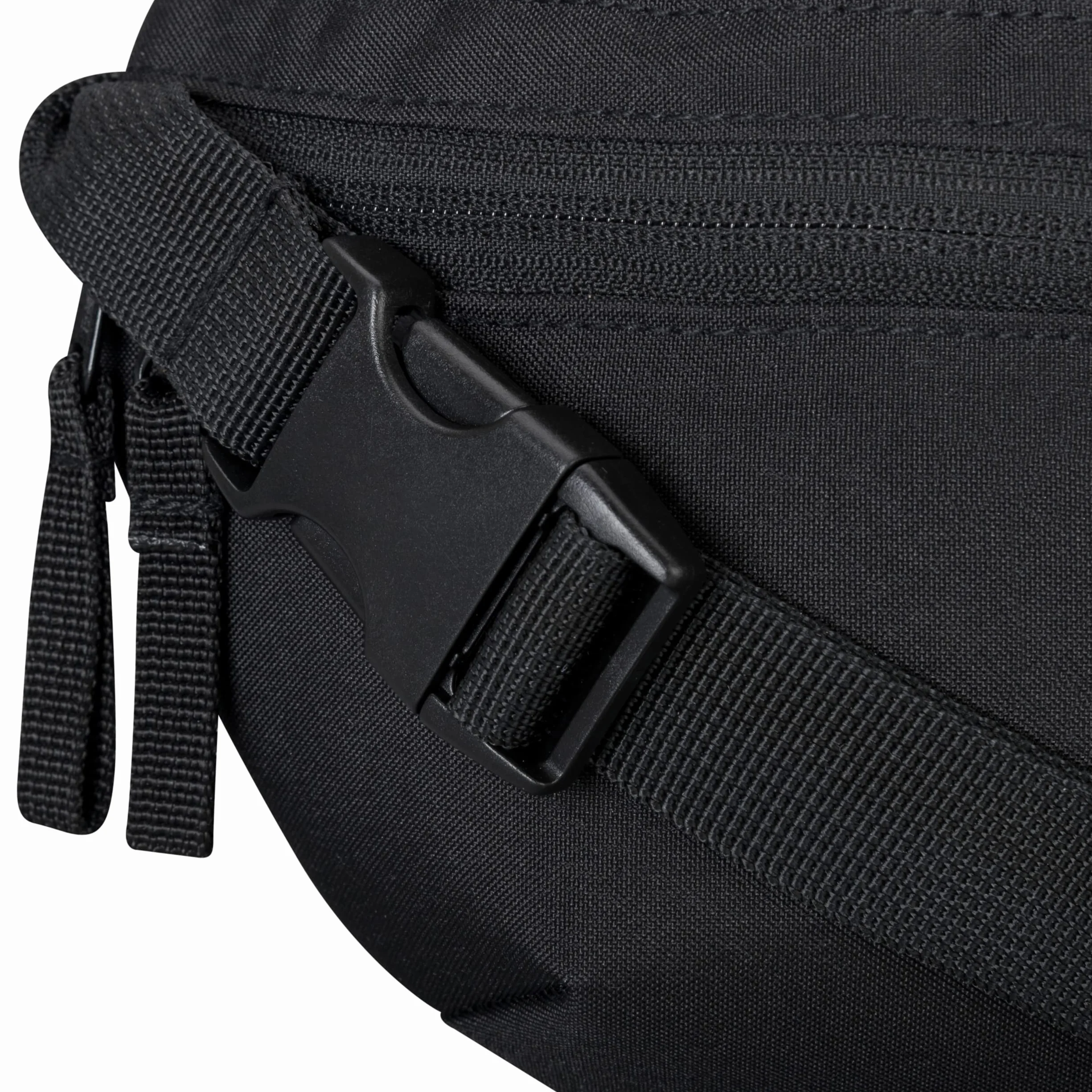 Larkson Marsupio Donna e Uomo Nero - Finn - Cintura Borsa a Tracolla Idrorepellente per Festival e Sport