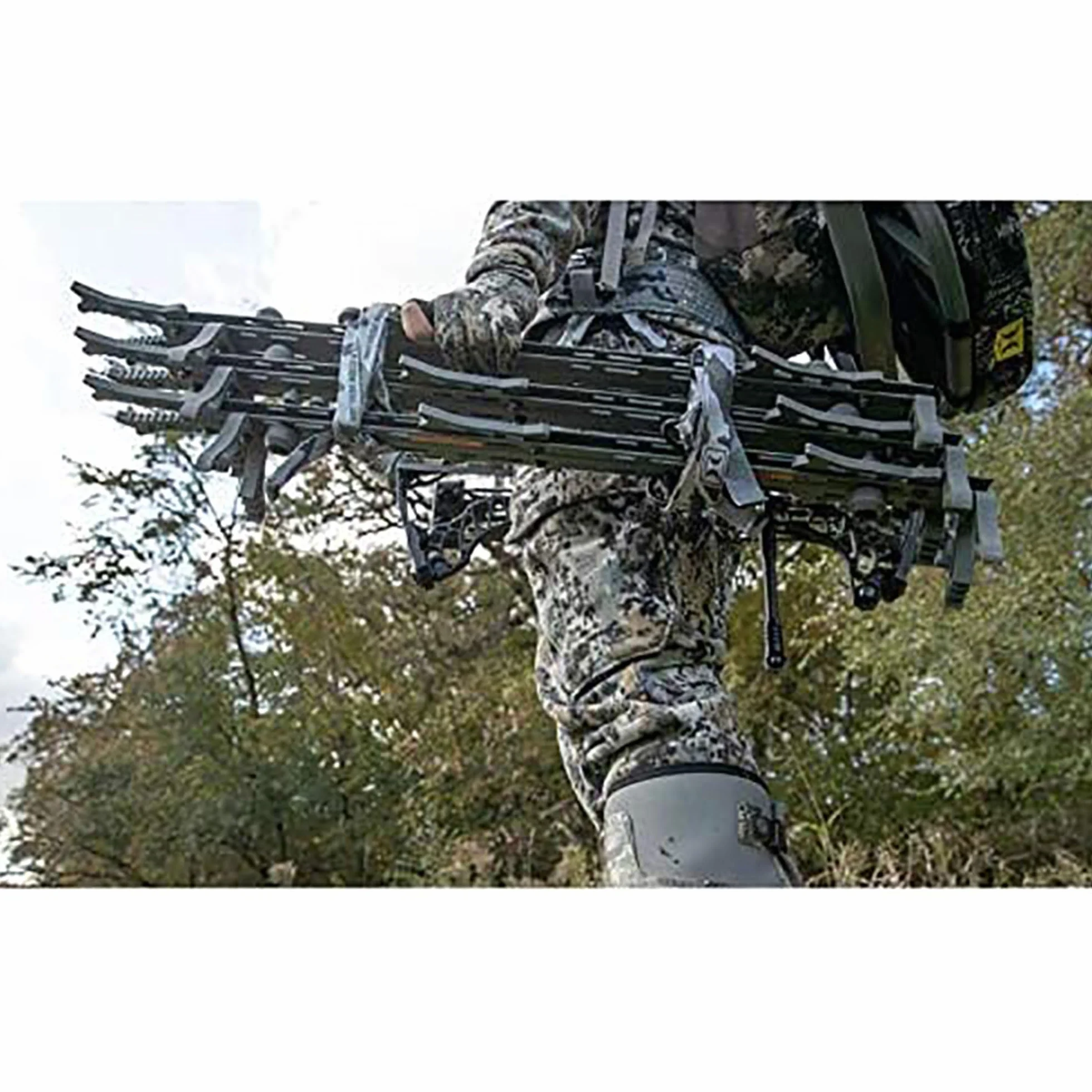 Hawk Bastone da Arrampicata a Elio, Confezione da 3, Grigio