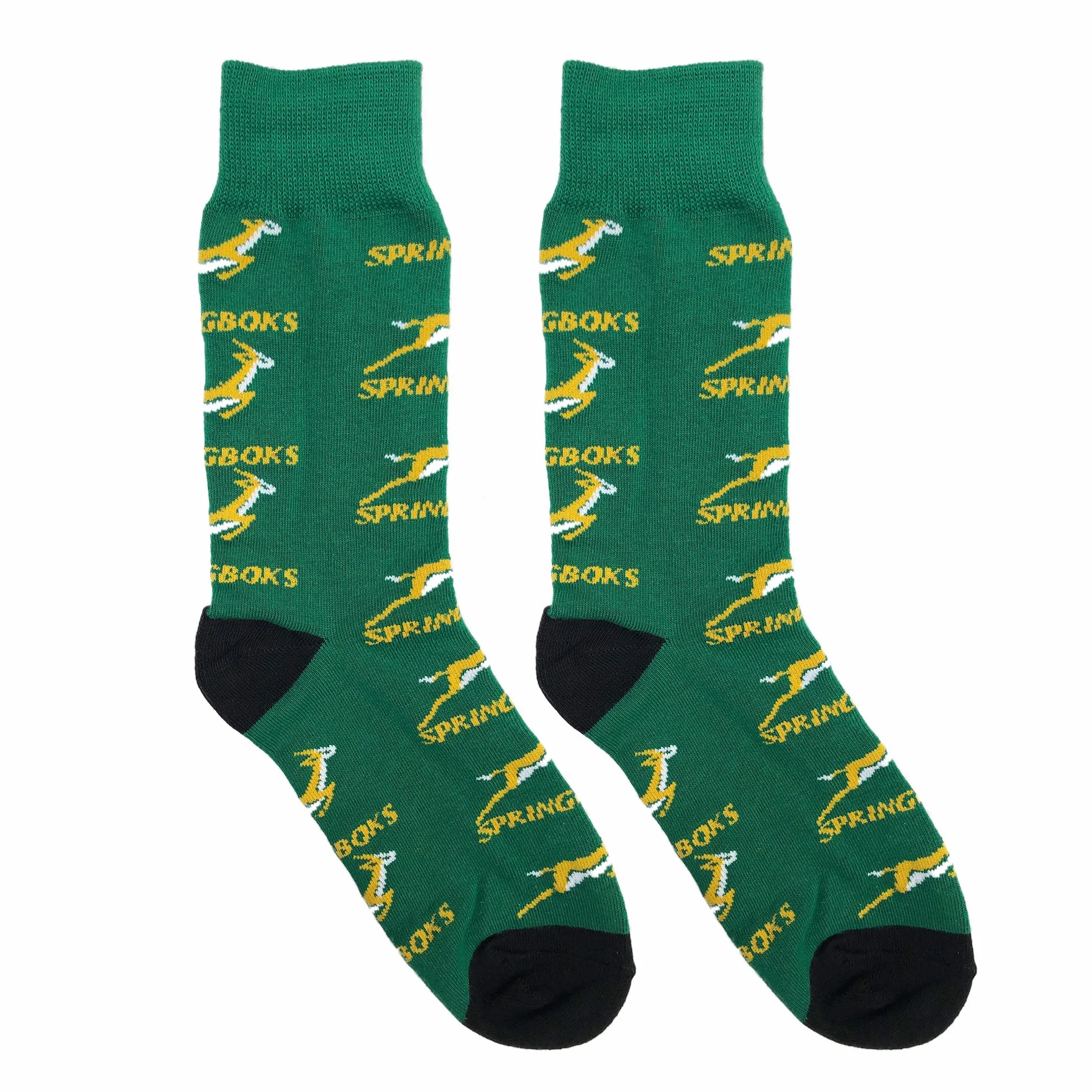 Calzini Rugby Springboks Sud Africa – Unisex Cotone, Set da 2 Paia