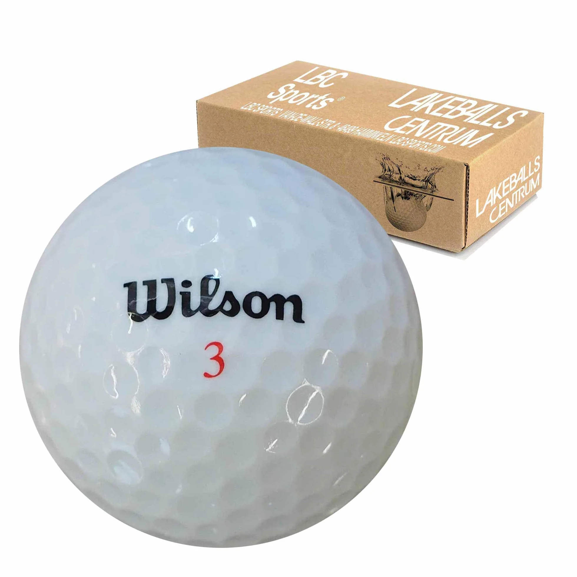 Wilson Palline da Golf usate bianco 50 sztuk