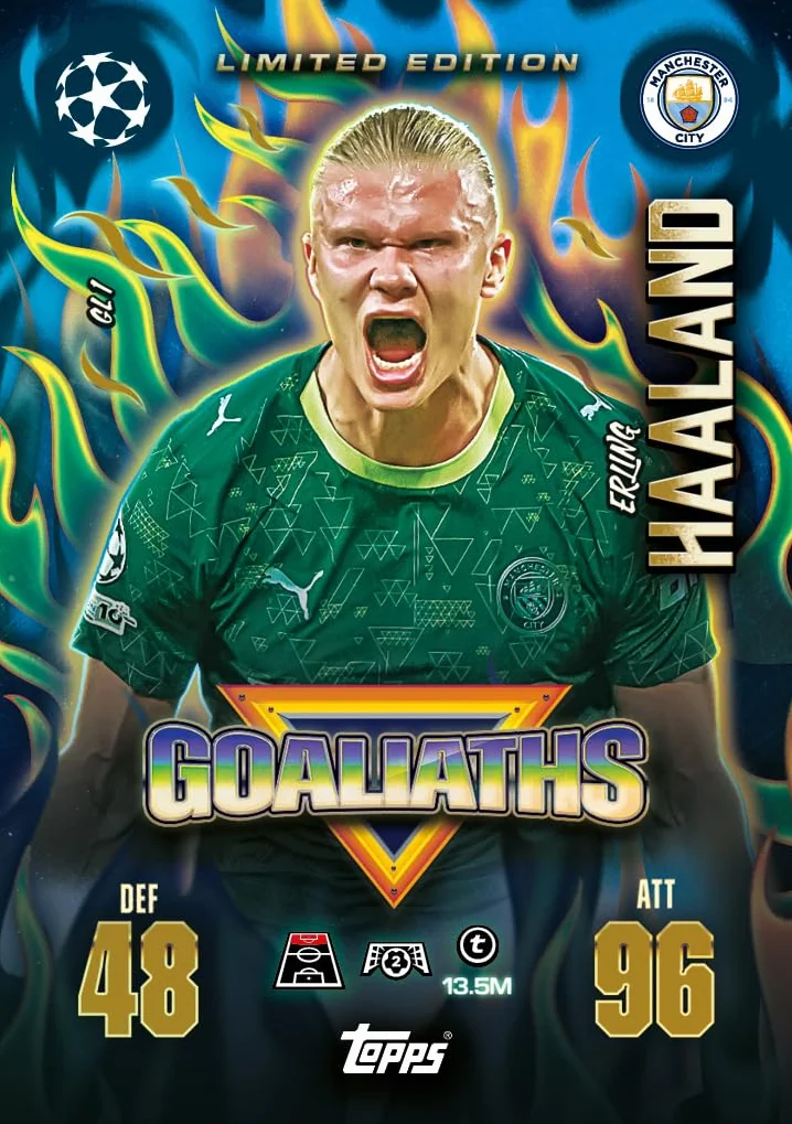 Topps UCC Match Attax Extra 2026 Mega Tin Goliaths 48 kart