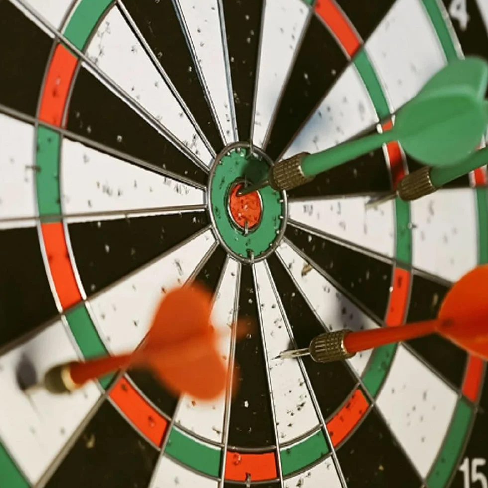 Bersaglio Freccette Classico Bersaglio con 4 Freccette Professionali