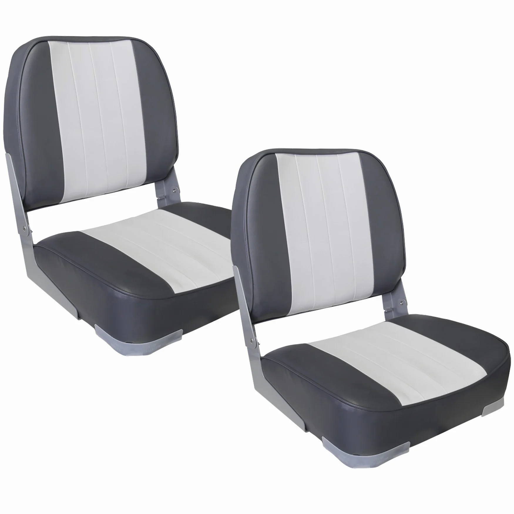 [PRO.Tec] 2X Sedile Barca (Colore eleggibile) - di Similpelle Impermeabile/Sedile timone/Impermeabile/Imbottito/Sedile Pescatore/persistente ad UV