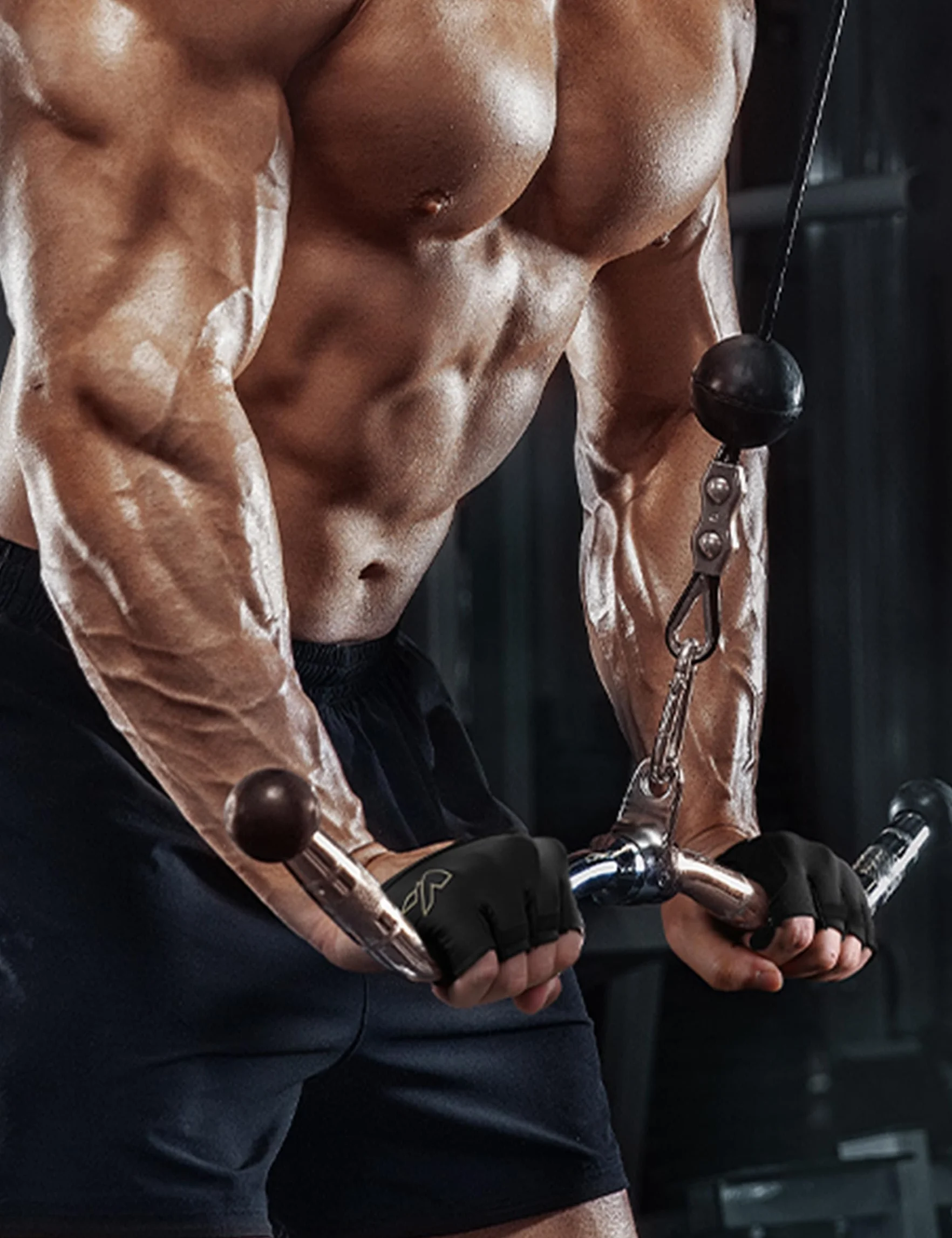 KUTOOK Guanti Palestra Uomo Donna Antiscivolo Traspiranti Fitness Ginnastica Manubri Bodybuilding Sollevamento Pesi