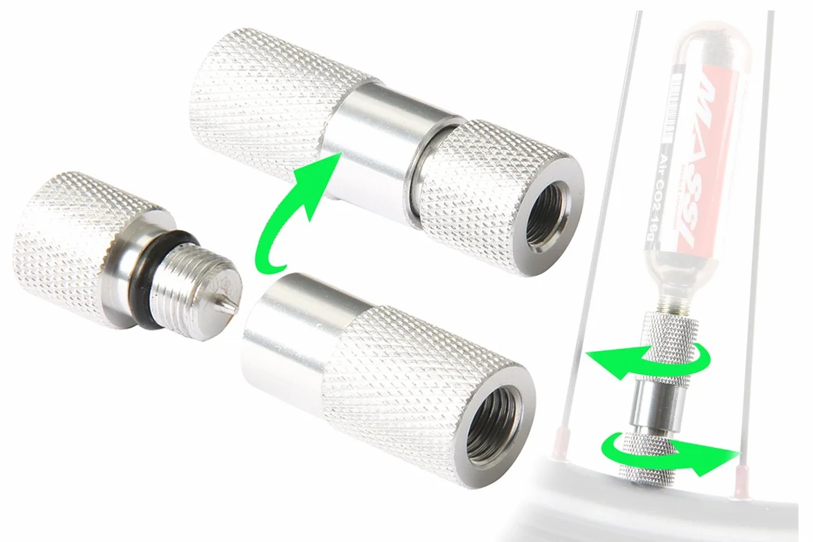 Massi Regolatore di CO2 per bicicletta