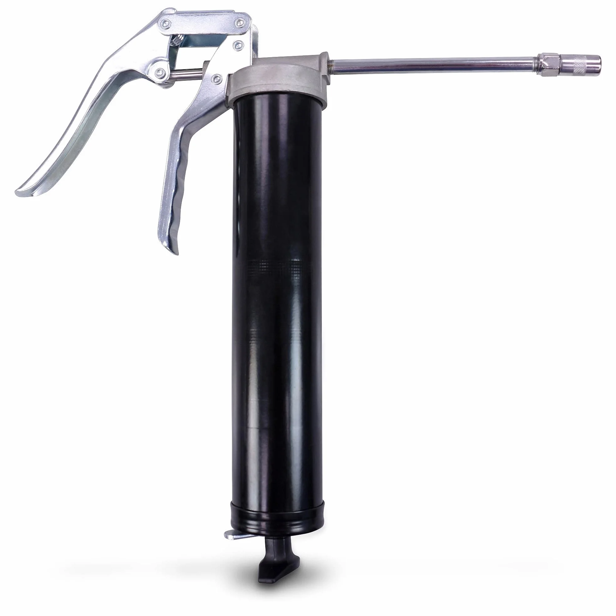 Ingrassatore a Una Mano 500 cm³ Tubo Flessibile Corazzato Grasso