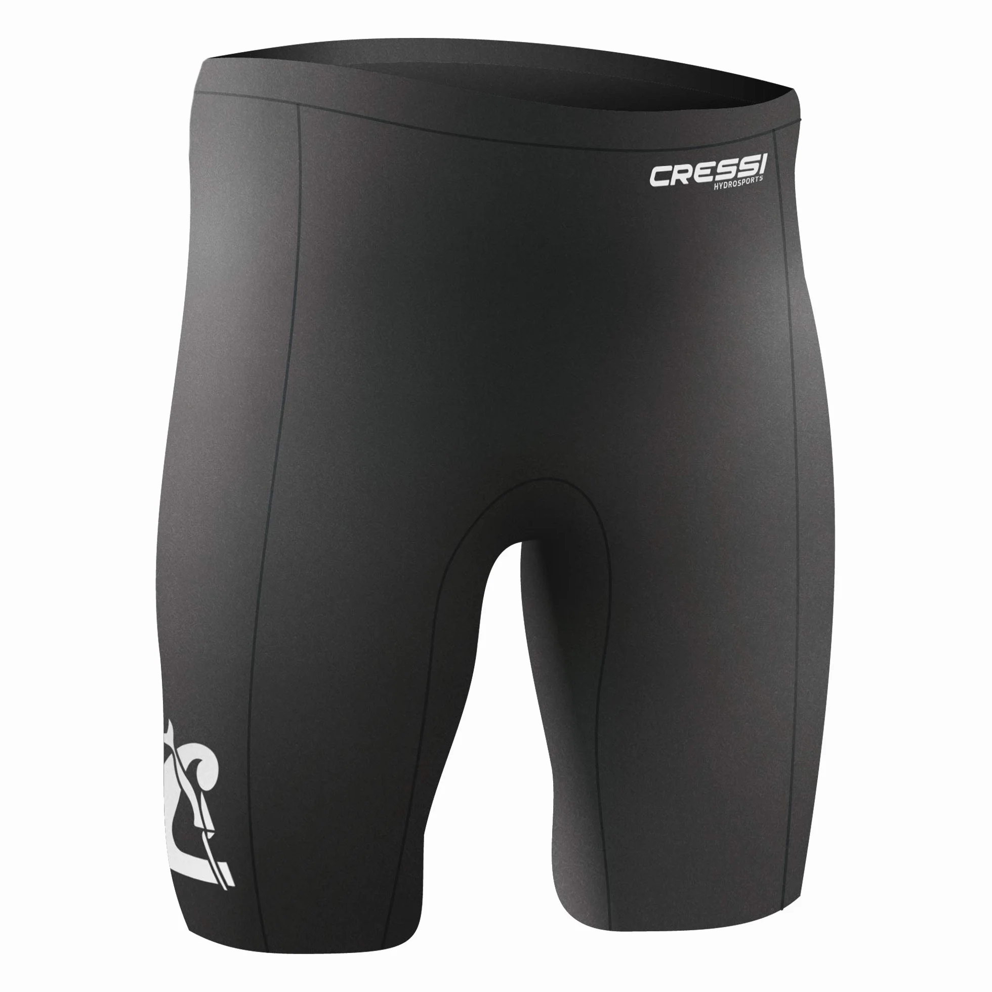 CRESSI Armor Rash Guard Shorts - Pantaloncini Neri Protettivi per SUP e Sport Acquatici