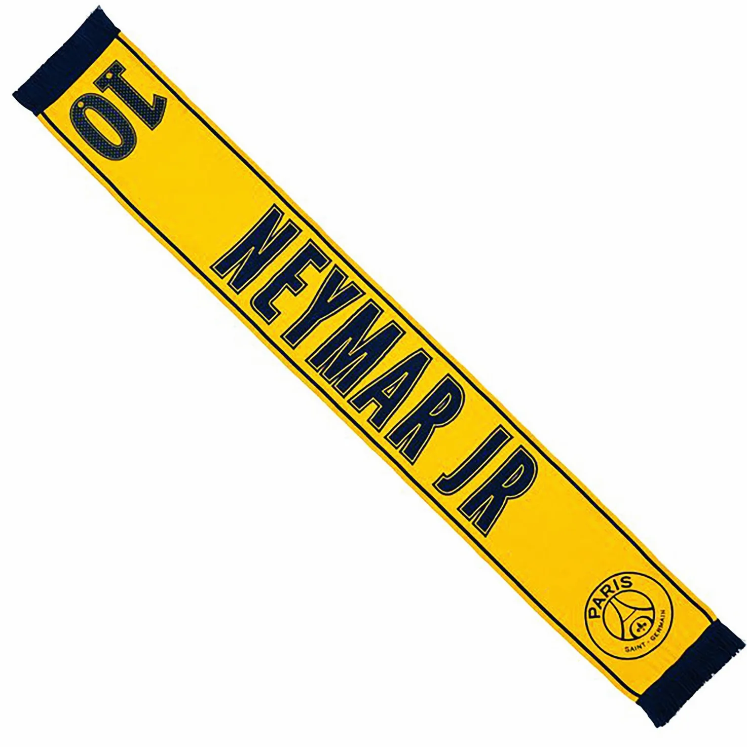 PSG - Sciarpa Neymar Jr, collezione ufficiale Paris Saint Germain, 140 cm