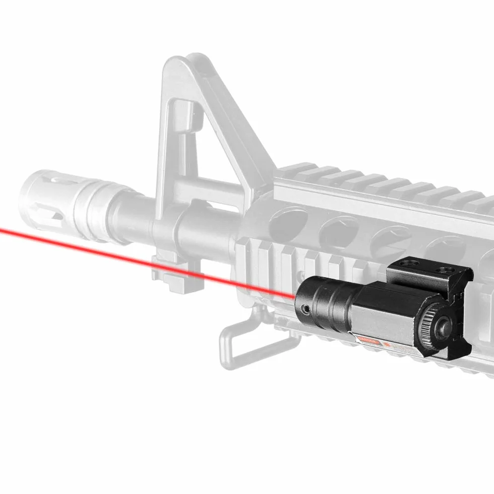 ACEXIER Gamma 50-100m Pistola mirino laser a punto rosso 635-655nm Picatinny 11mm 20mm